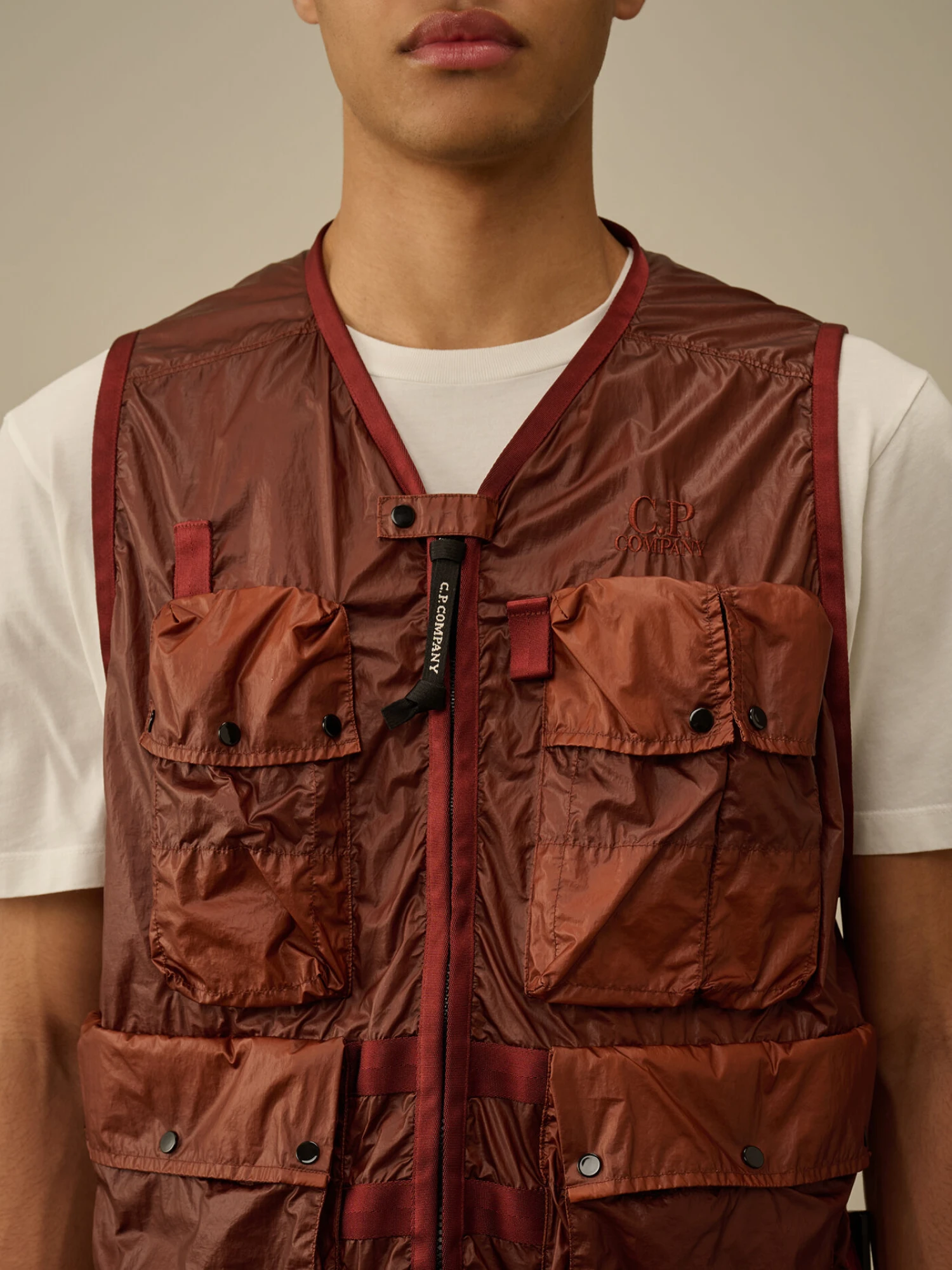 Жилет C.P. Company CS II Logo Vest Sable