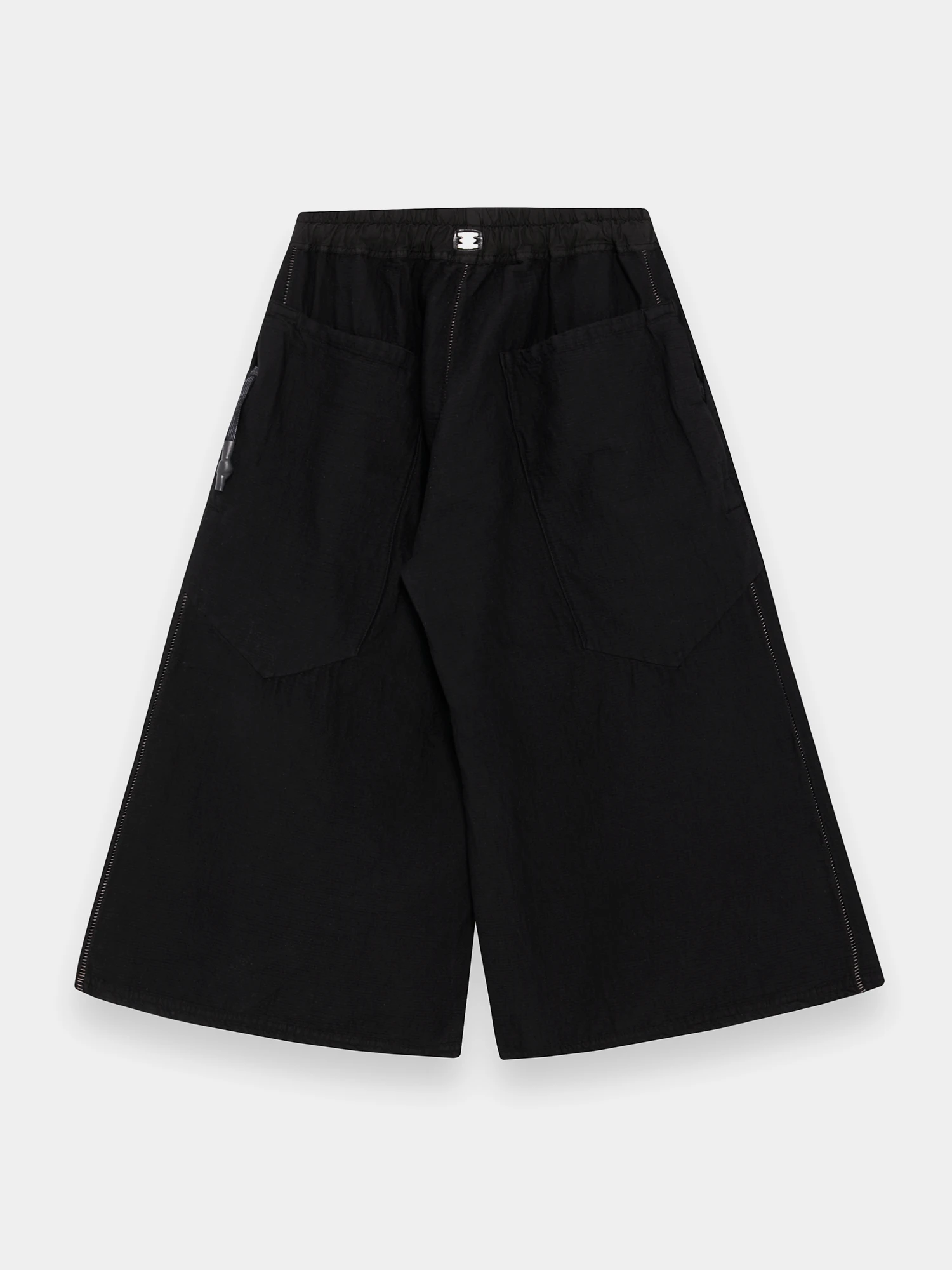 Шорты ISAAC SELLAM Court Cargo Gaufre Noir