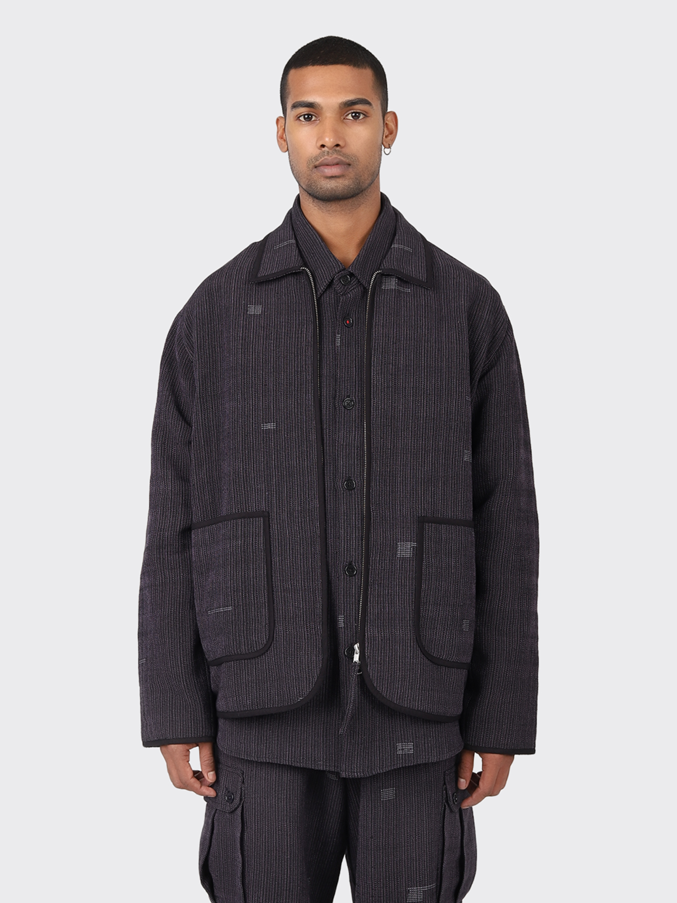 Стеганая куртка Kardo Amardeep EW03 Midnight Plum