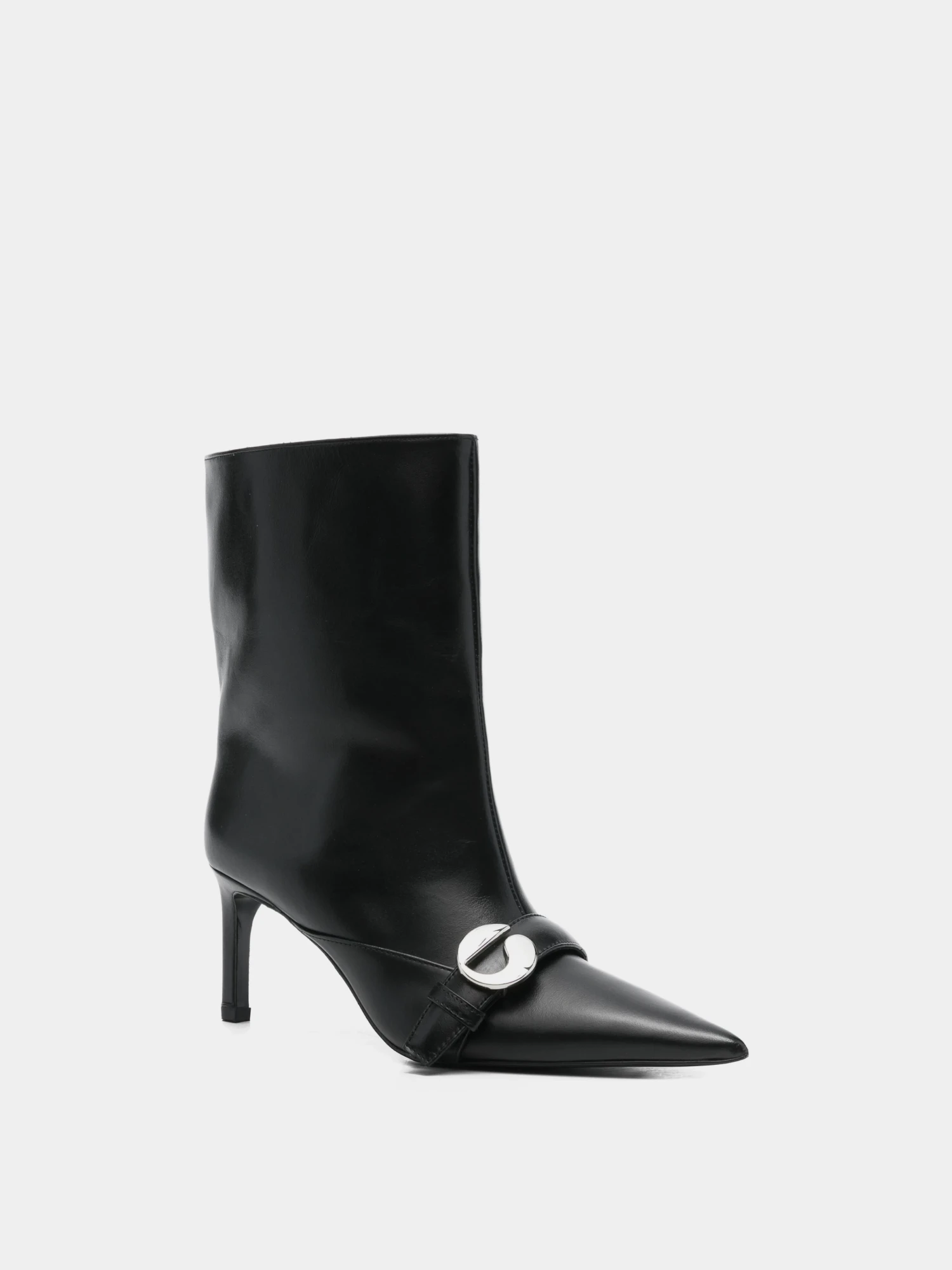 Женские ботильоны Coperni Ankle Heeled Belt Black