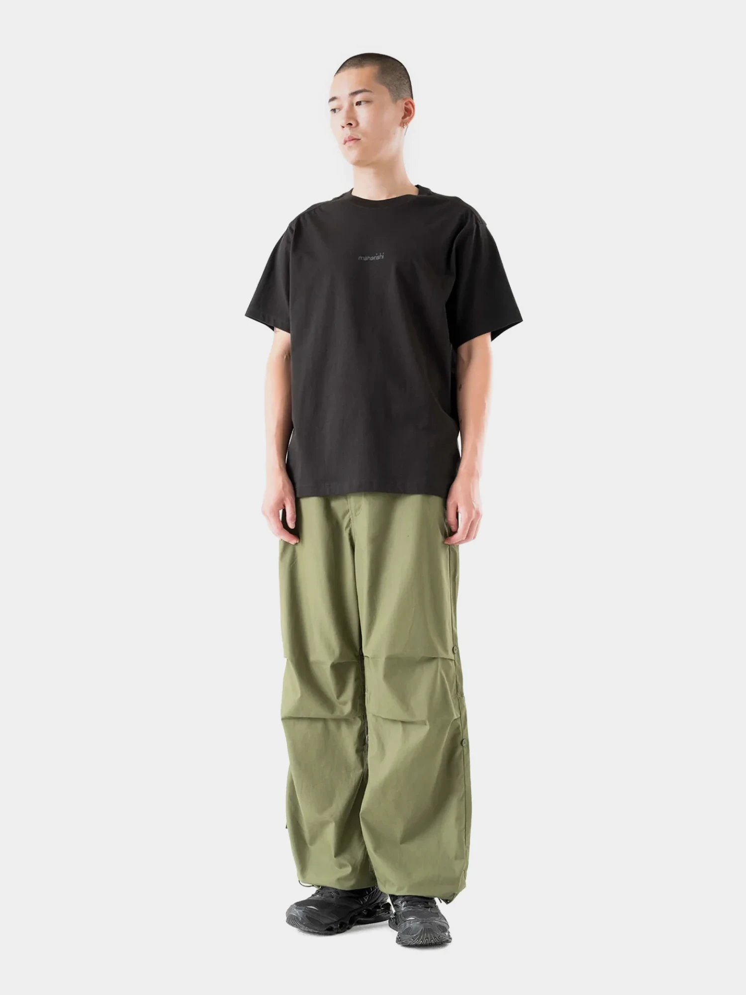 Футболка MAHARISHI 6244 Maharishi Reflective Black