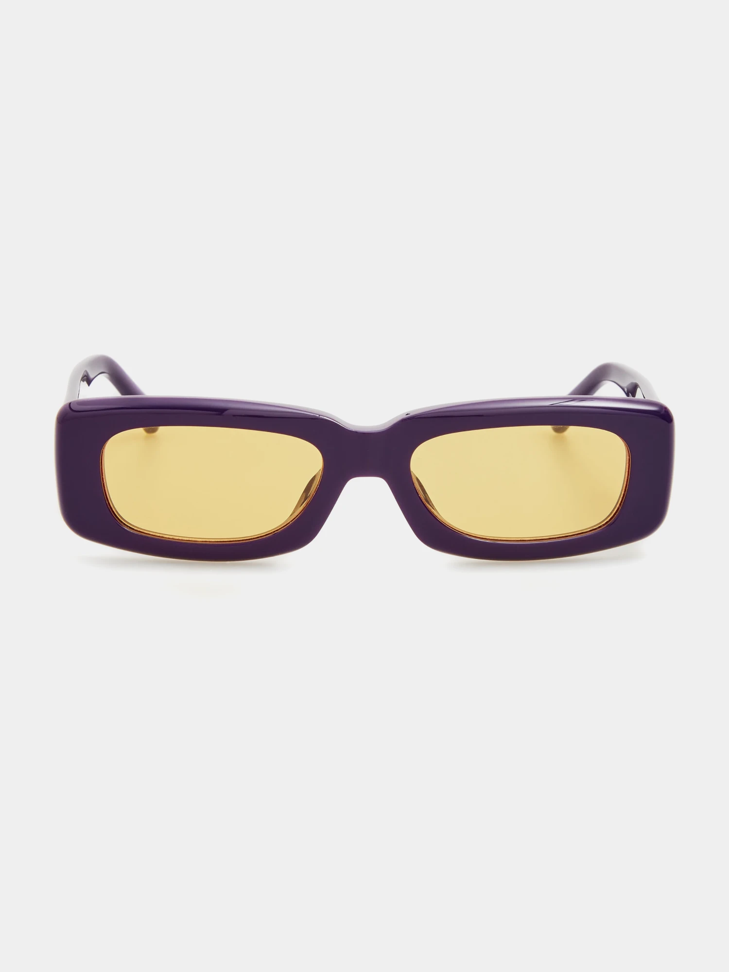 Очки THE ATTICO x Linda Farrow Mini Marfa Purple and Yellow