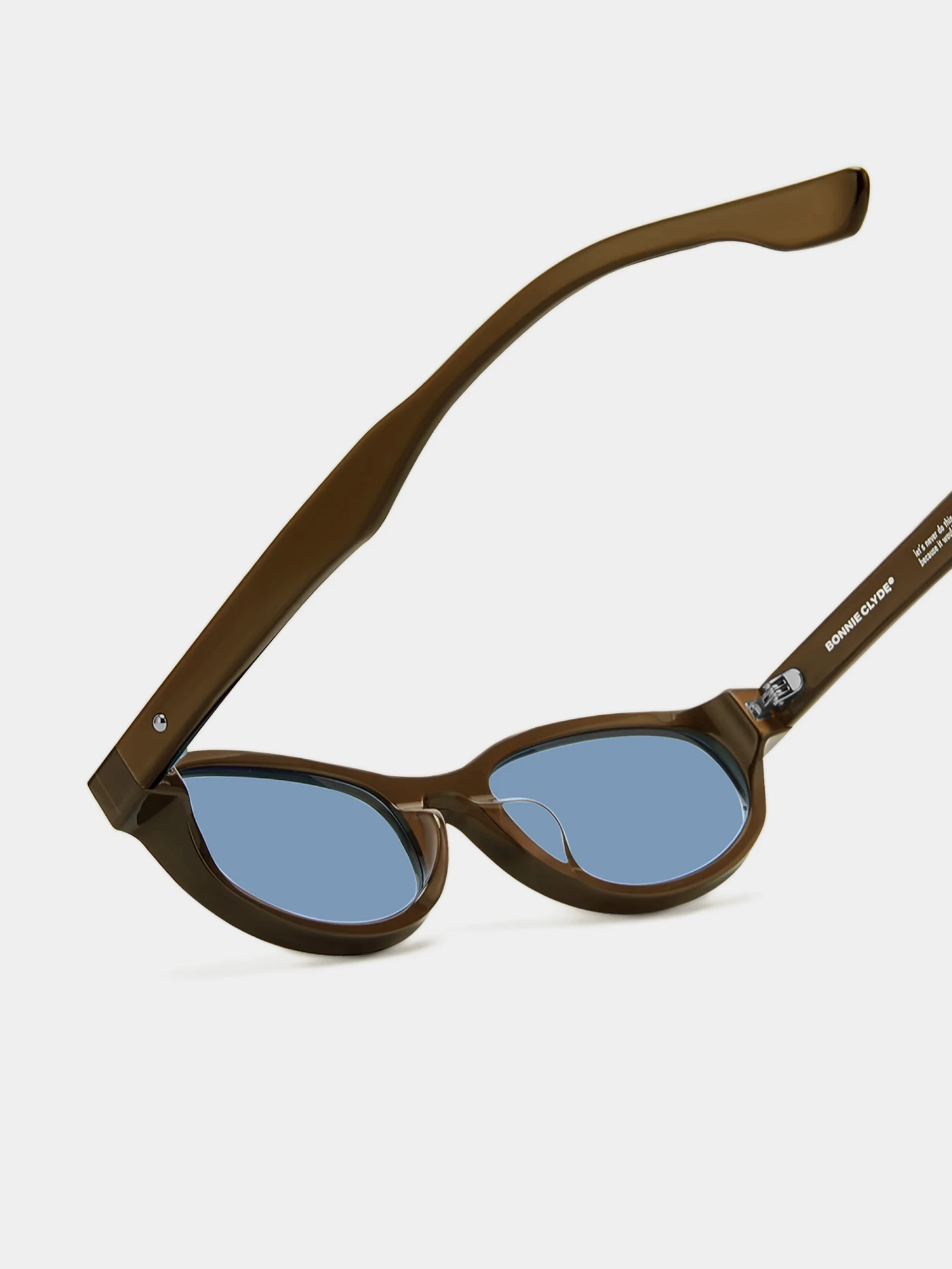 Очки Bonnie Clyde Roller Coaster Brown and Blue Lens