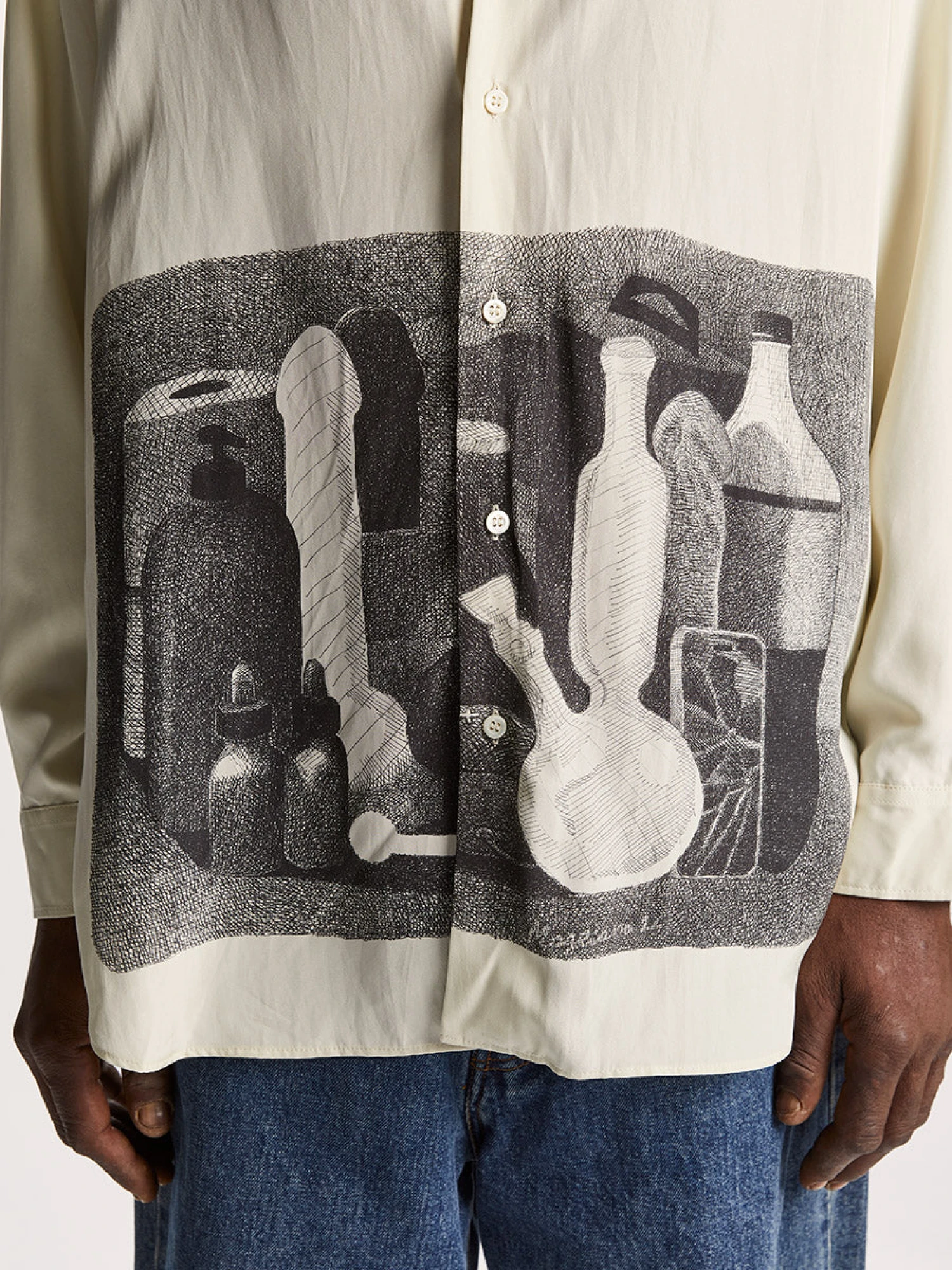 Рубашка Magliano Morandi Silk White