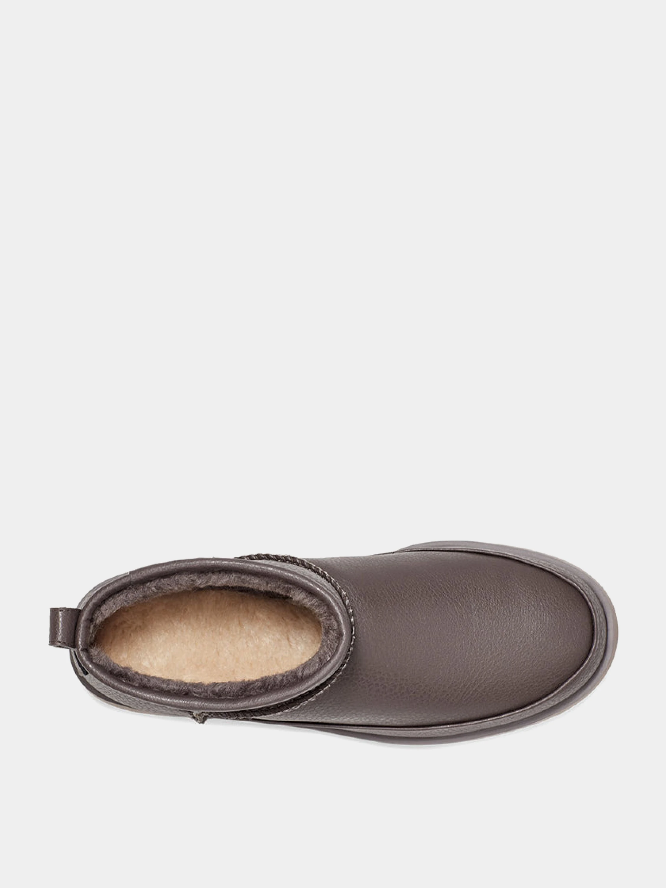 Полусапоги UGG Classic Ultra Mini Leather Thunder Cloud