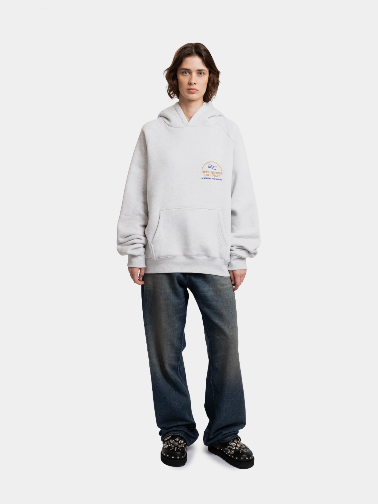Худи NO/FAITH STUDIOS Zikkurat Hoodie Grey