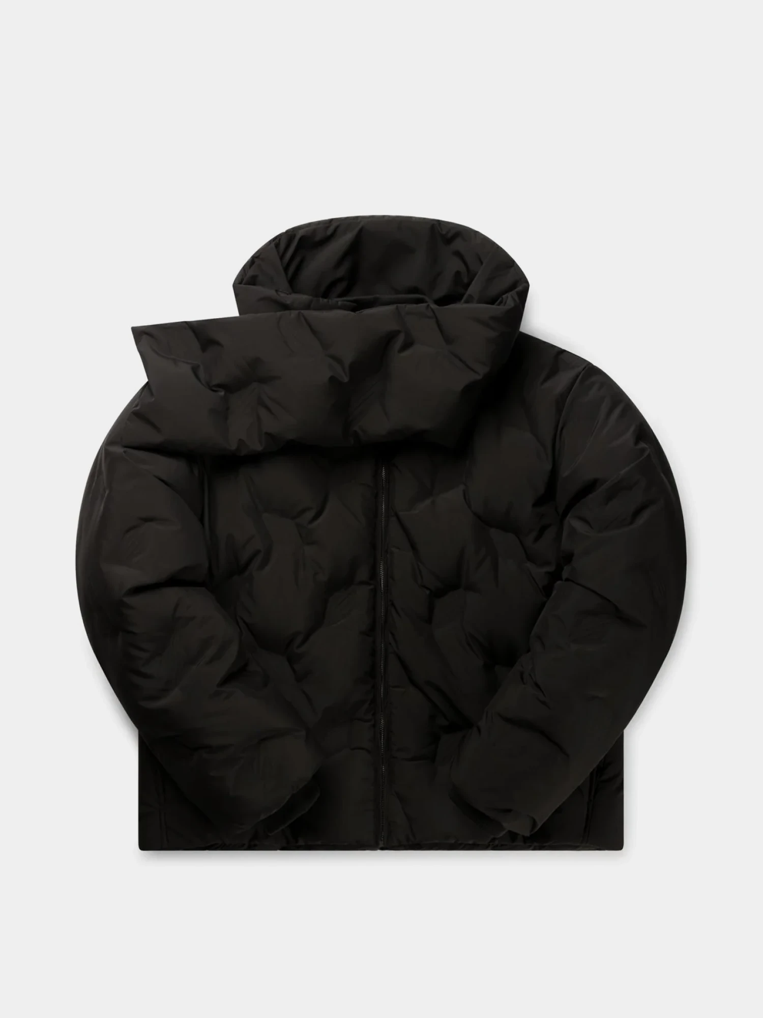 Пуховик Daily Paper Ayan Monogram Puffer Jet Black