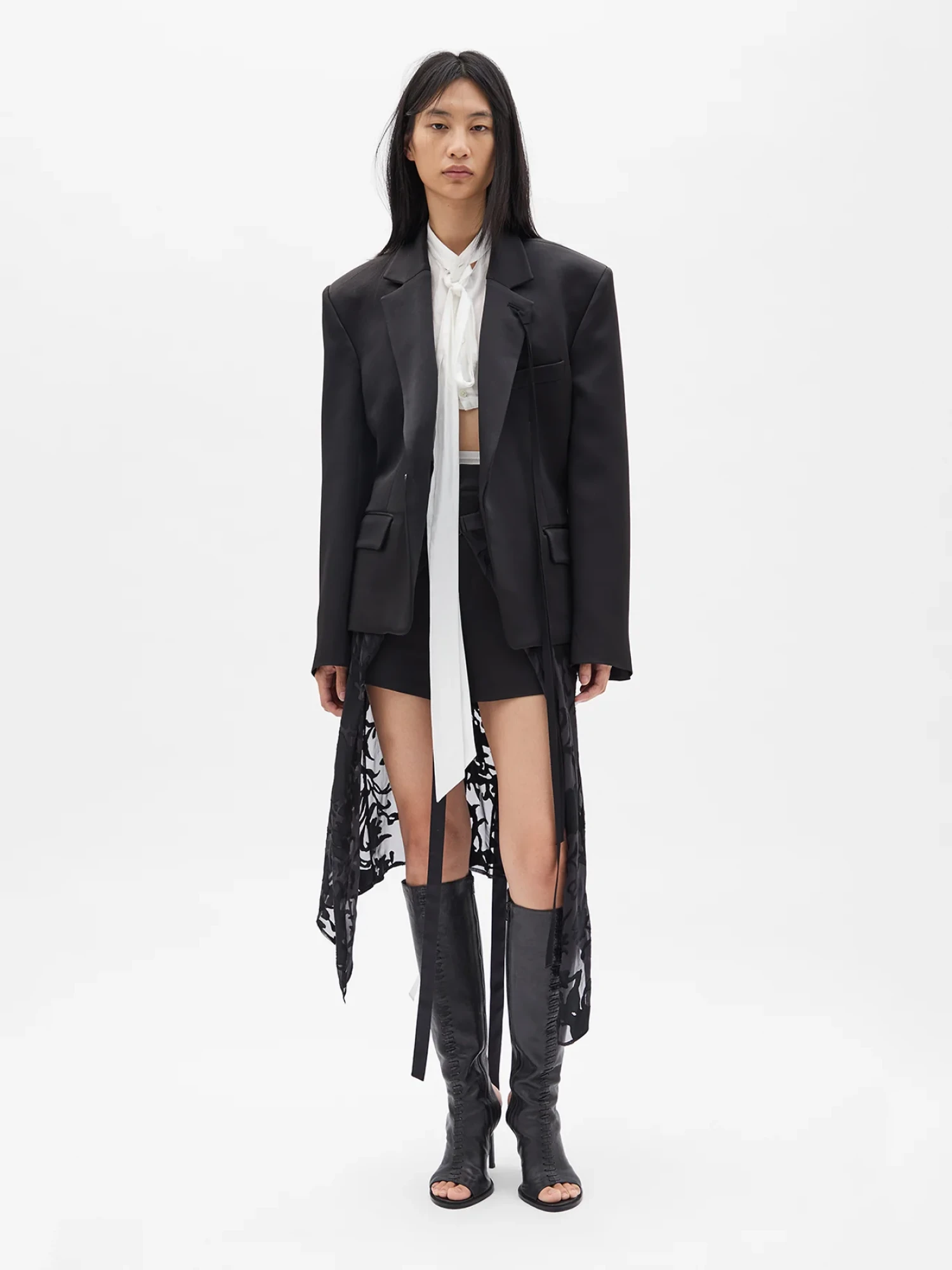 Женский пиджак Ann Demeulemeester Susa Black