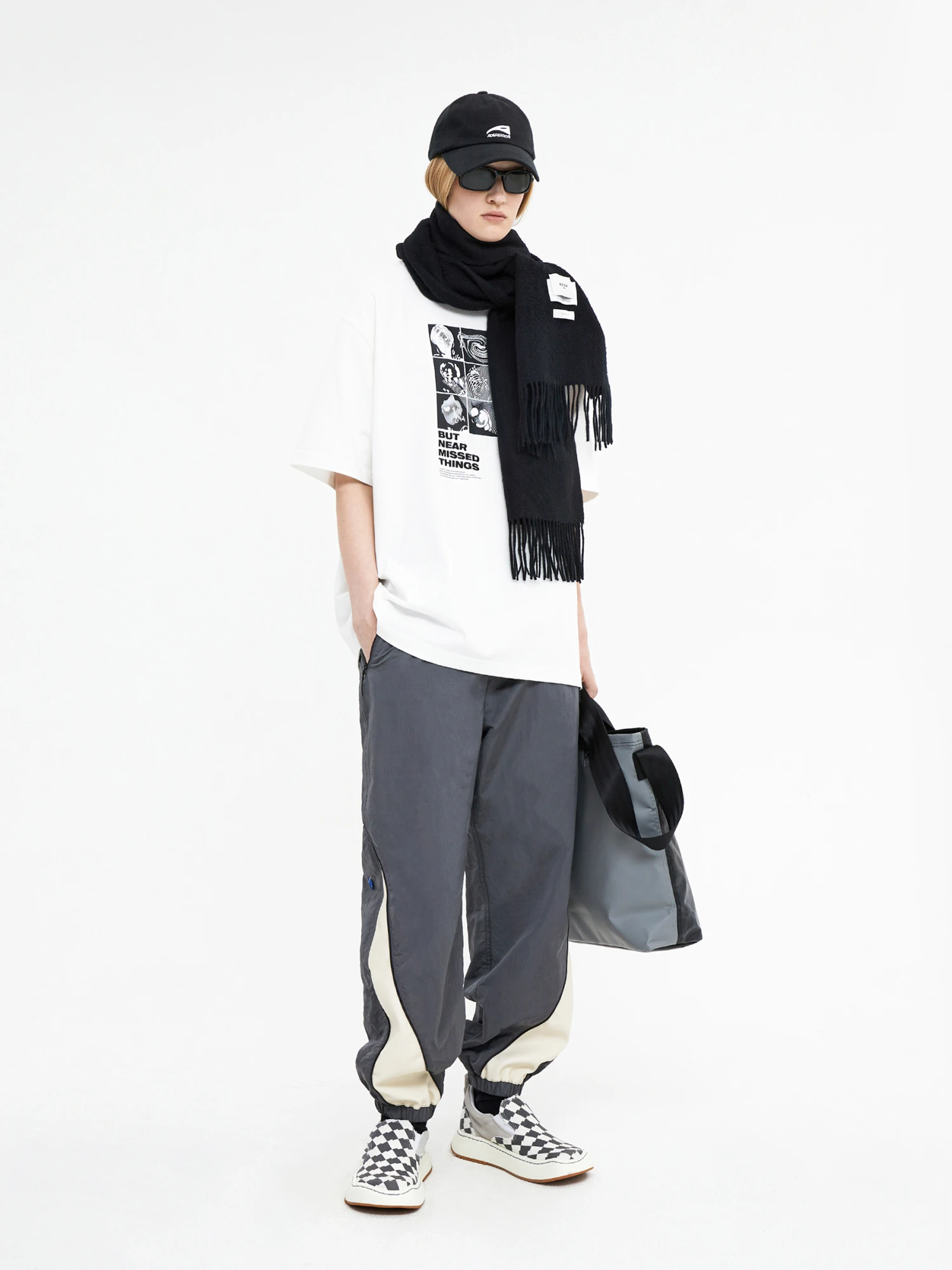 Шарф ADERERROR Fairy Solid Muffler Black