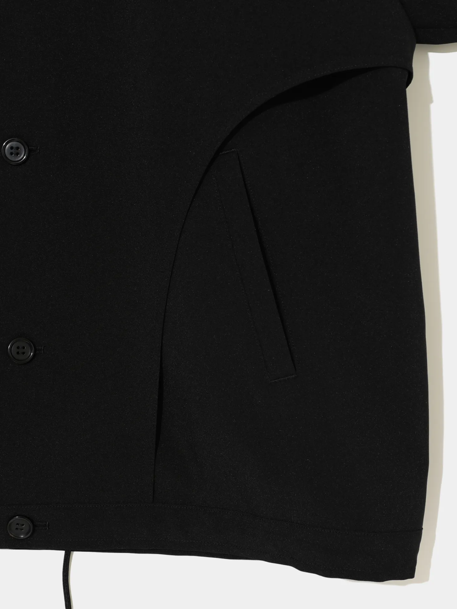 Овершот UNDERCOVER Coach Jacket Front Logo Black