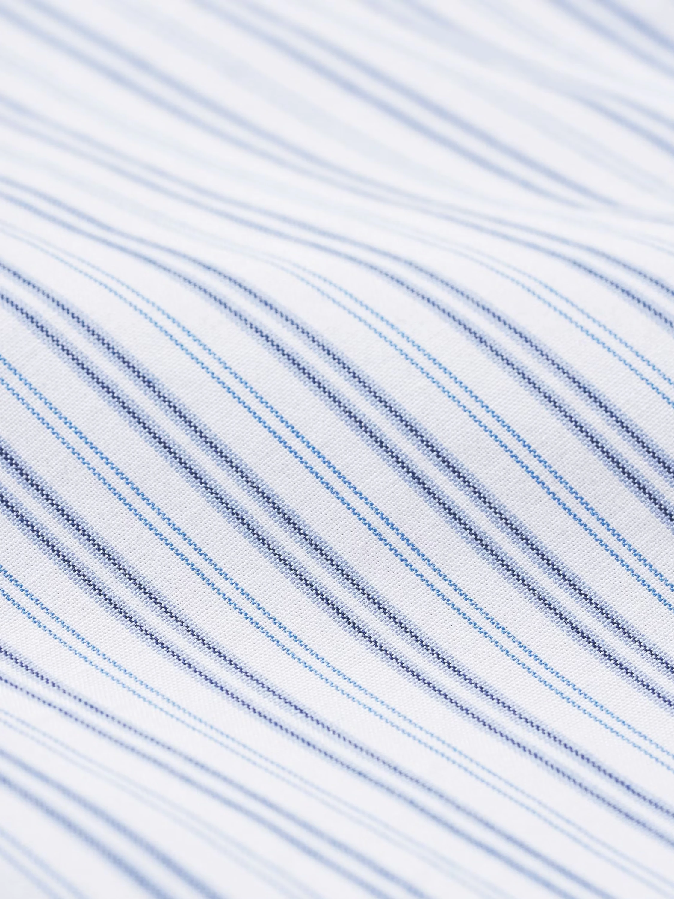 Рубашка HAL STUDIOS Striped S/S Overshirt White Navy