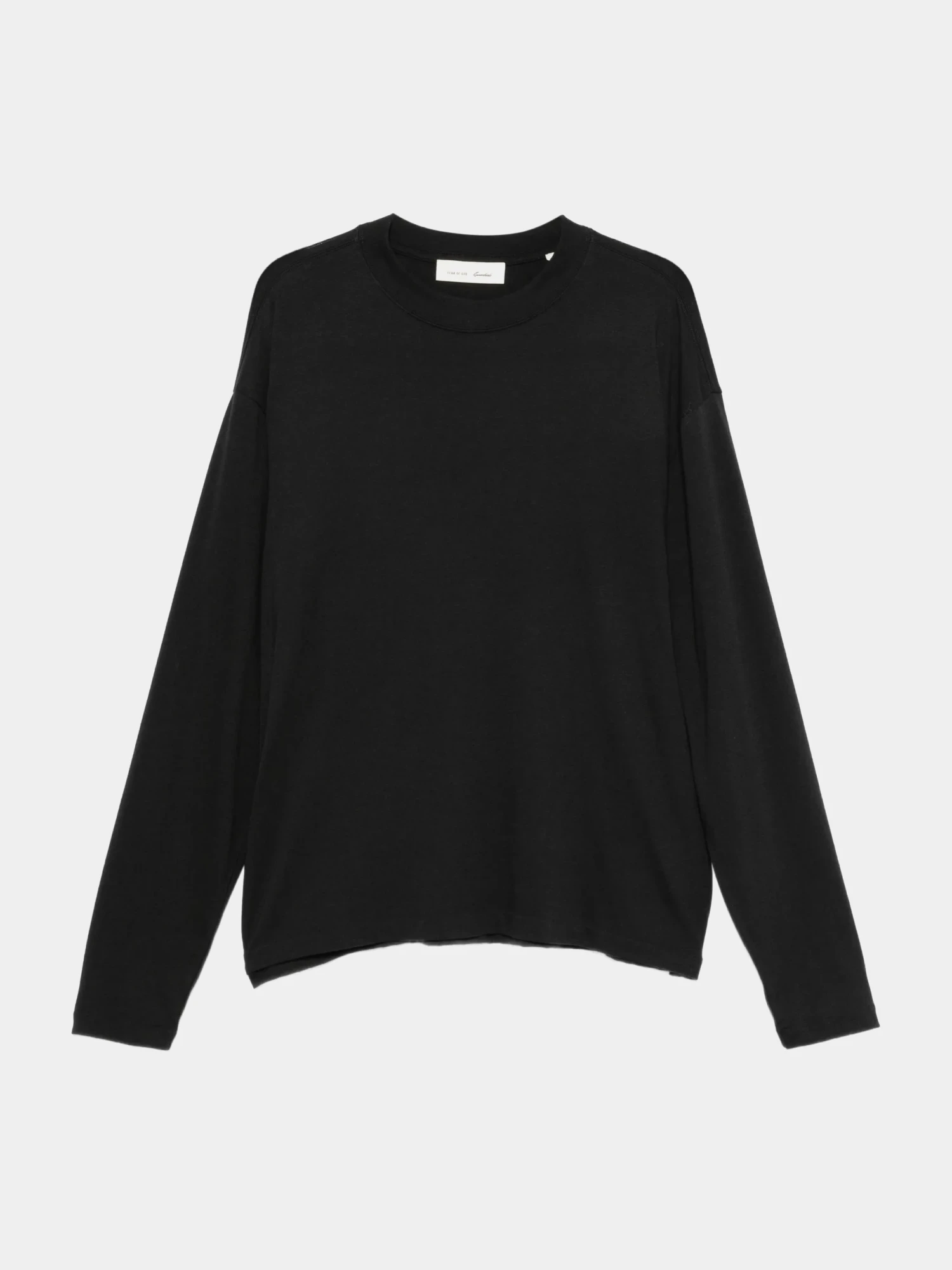 Лонгслив Fear of God ESSENTIALS Signature Vintage Black
