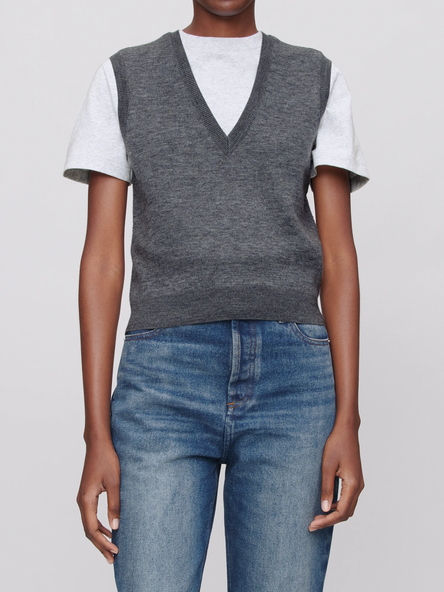 Женский жилет A.P.C. Lise Vest Anthracite