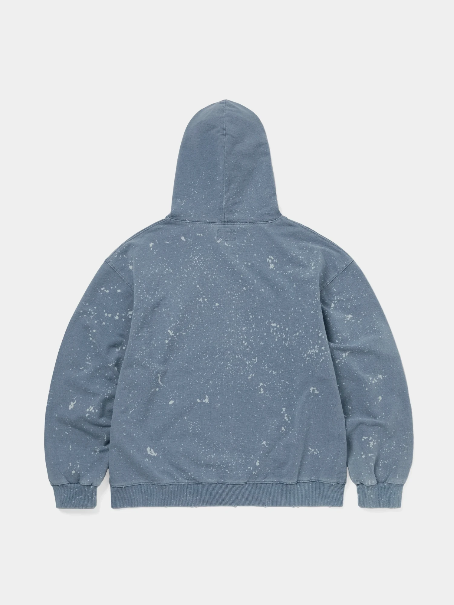 Зип-Худи thisisneverthat Indigo Dyed Zip Up Washed Blue