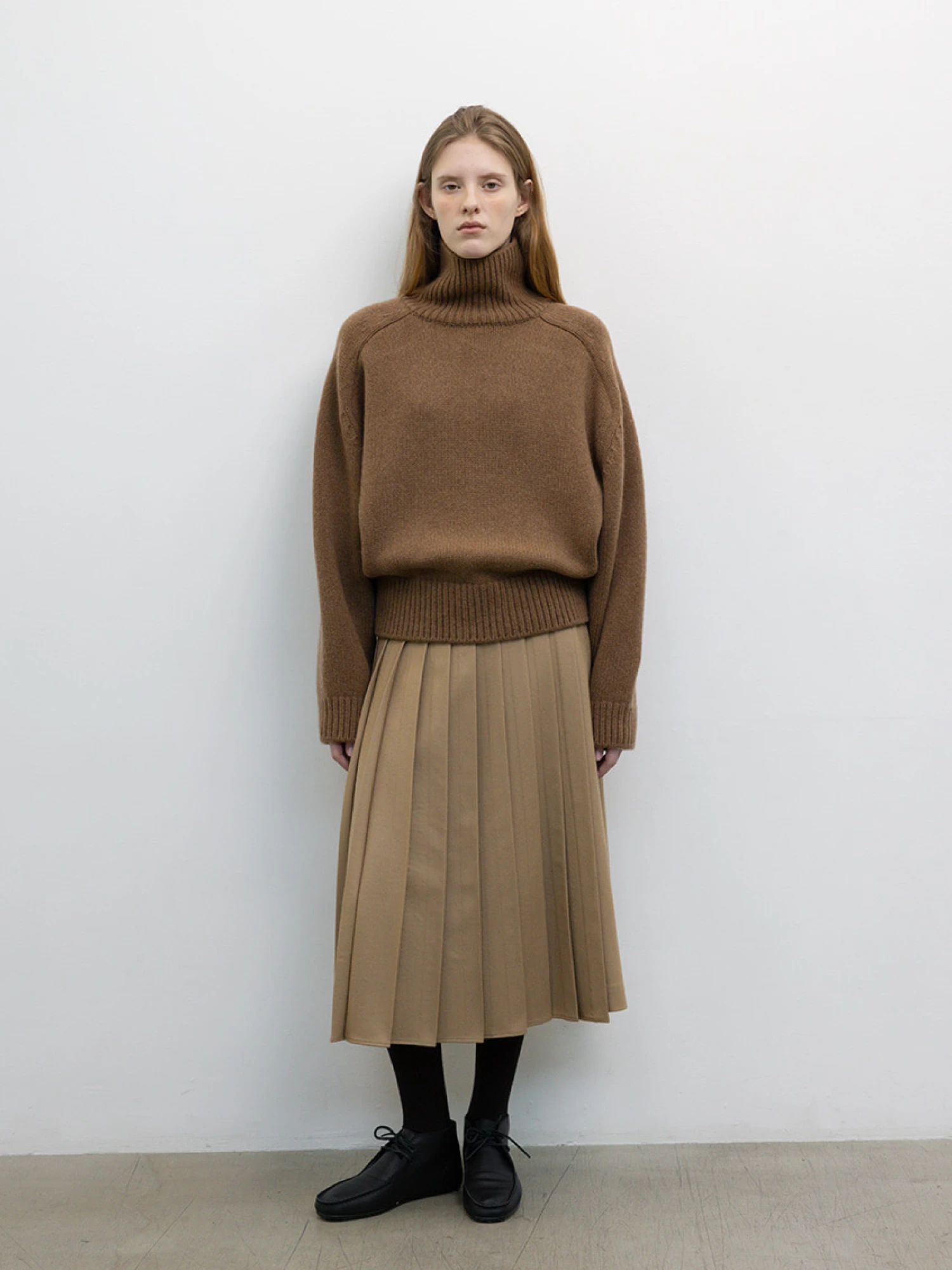 Женский свитер LE17SEPTEMBRE Raglan Wool Brown