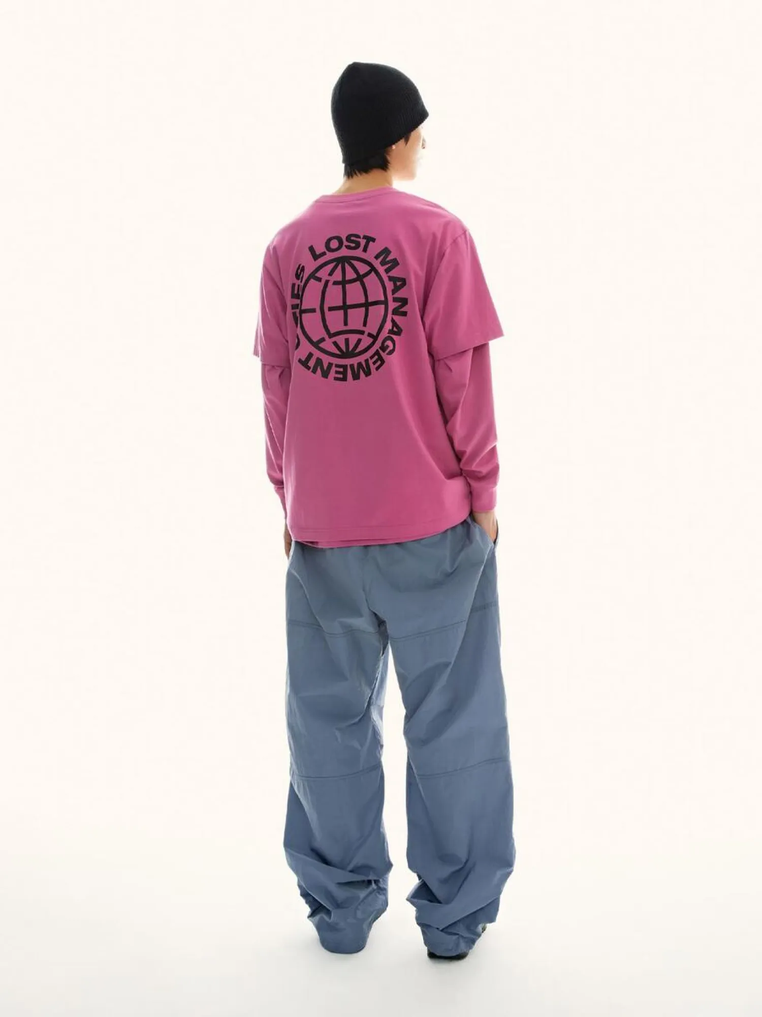Футболка LMC OG Combo Tee Dark Pink