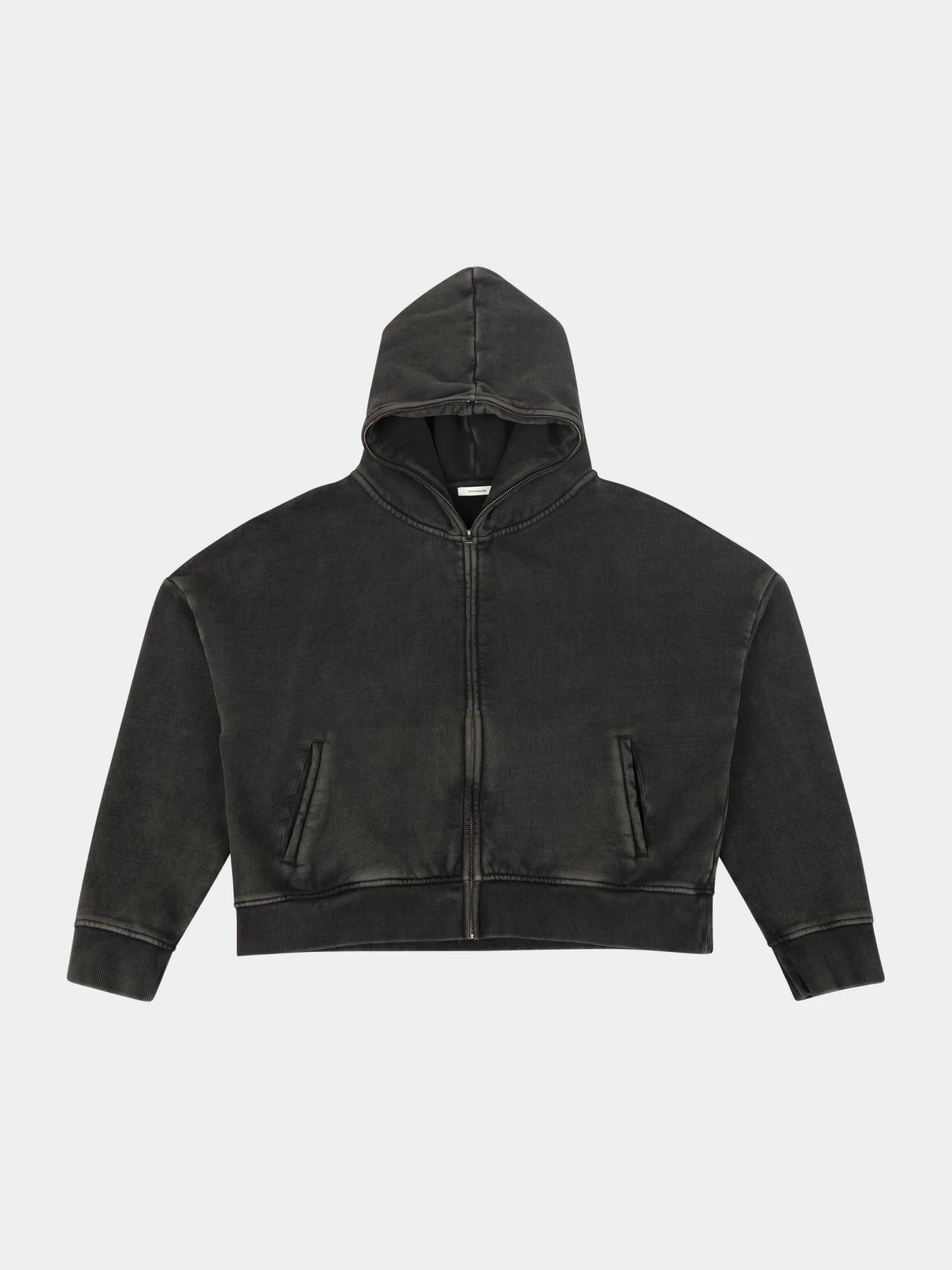 Зип-худи entire studios Eternal Washed Black