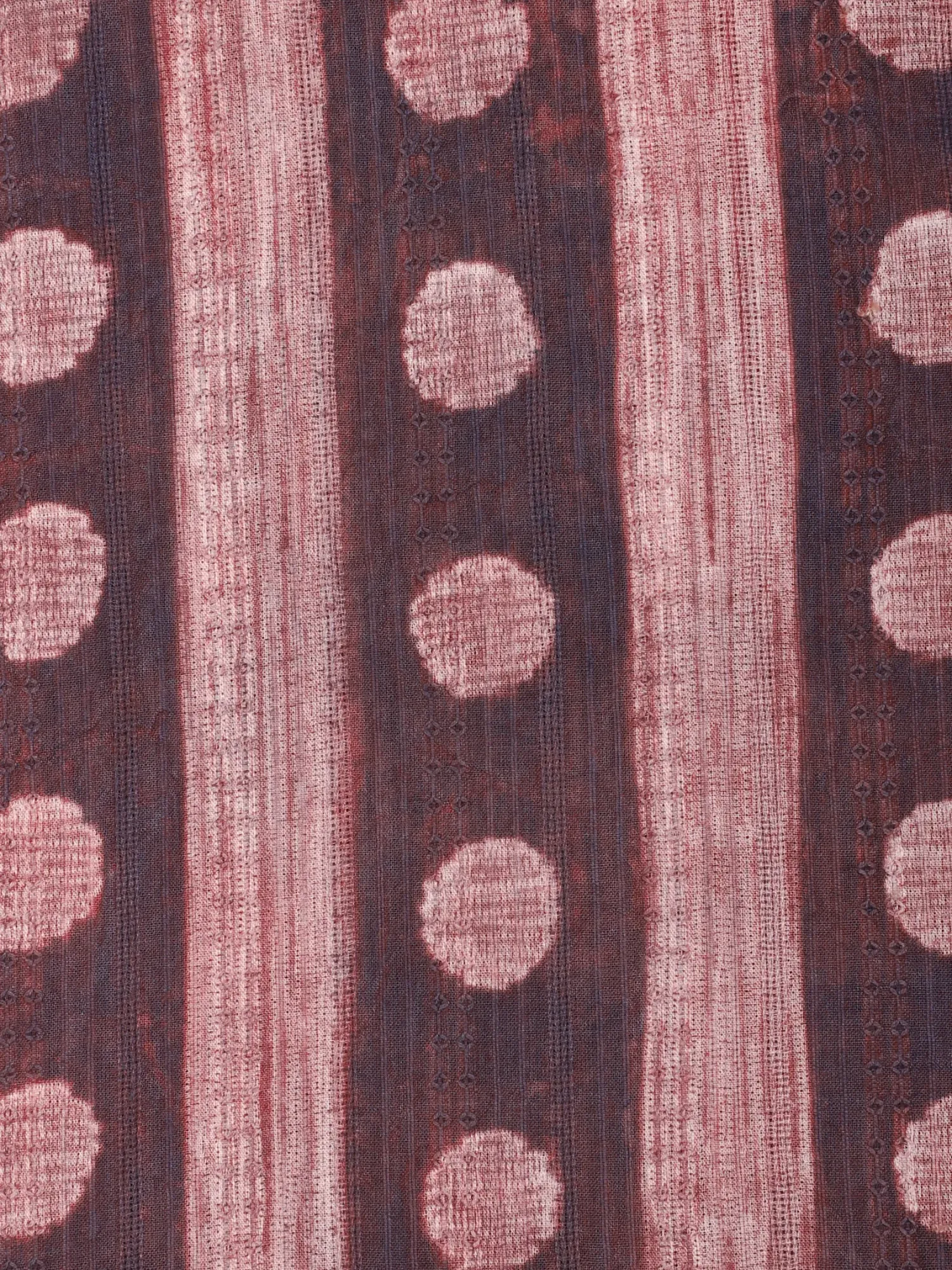 Панама Kardo Bucket Hat Shibori 15 Light Indigo/Wine