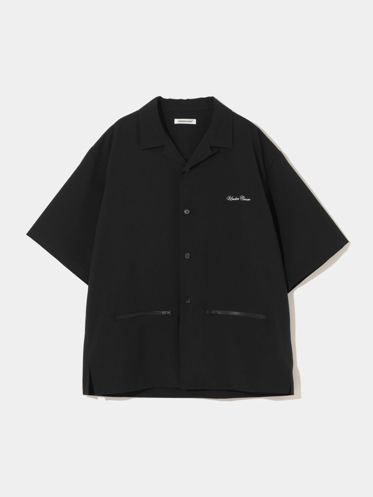 Рубашка UNDERCOVER Front Logo Embroidery Black