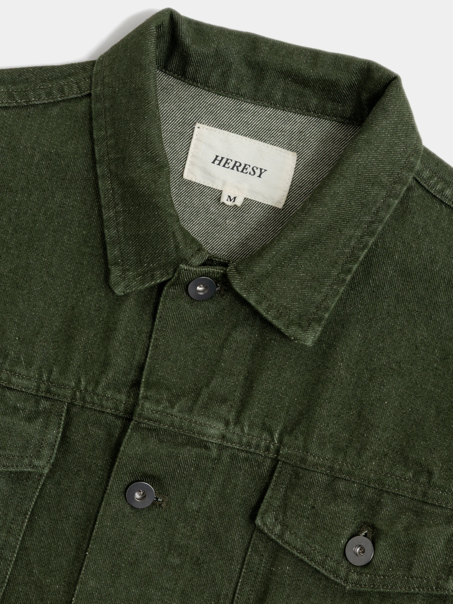 Джинсовая куртка Heresy Alga Green