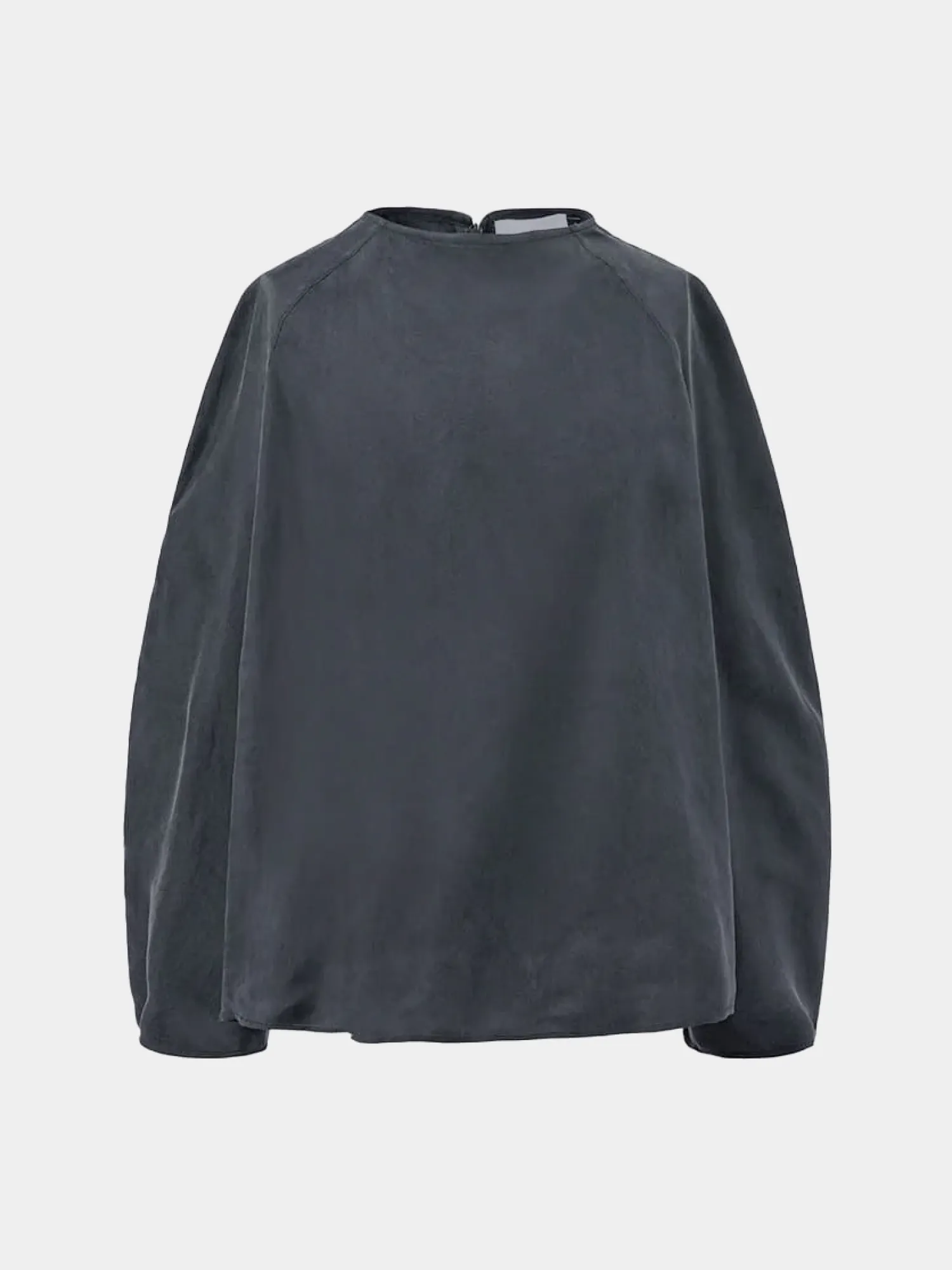 Лонгслив AMOMENTO Raglan Cupro Top Charcoal