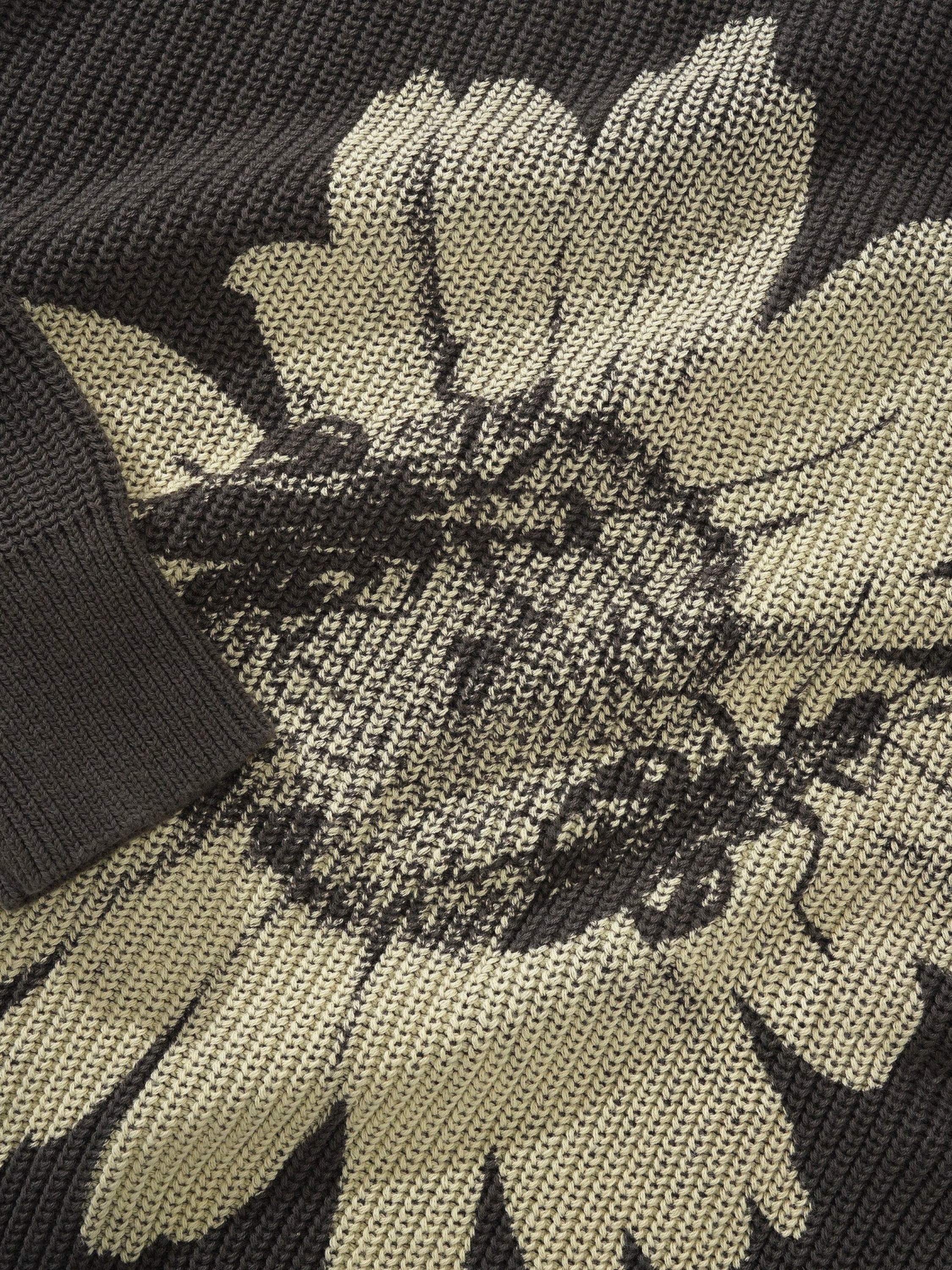 Свитер Butter Goods Sunflower Knit Charcoal