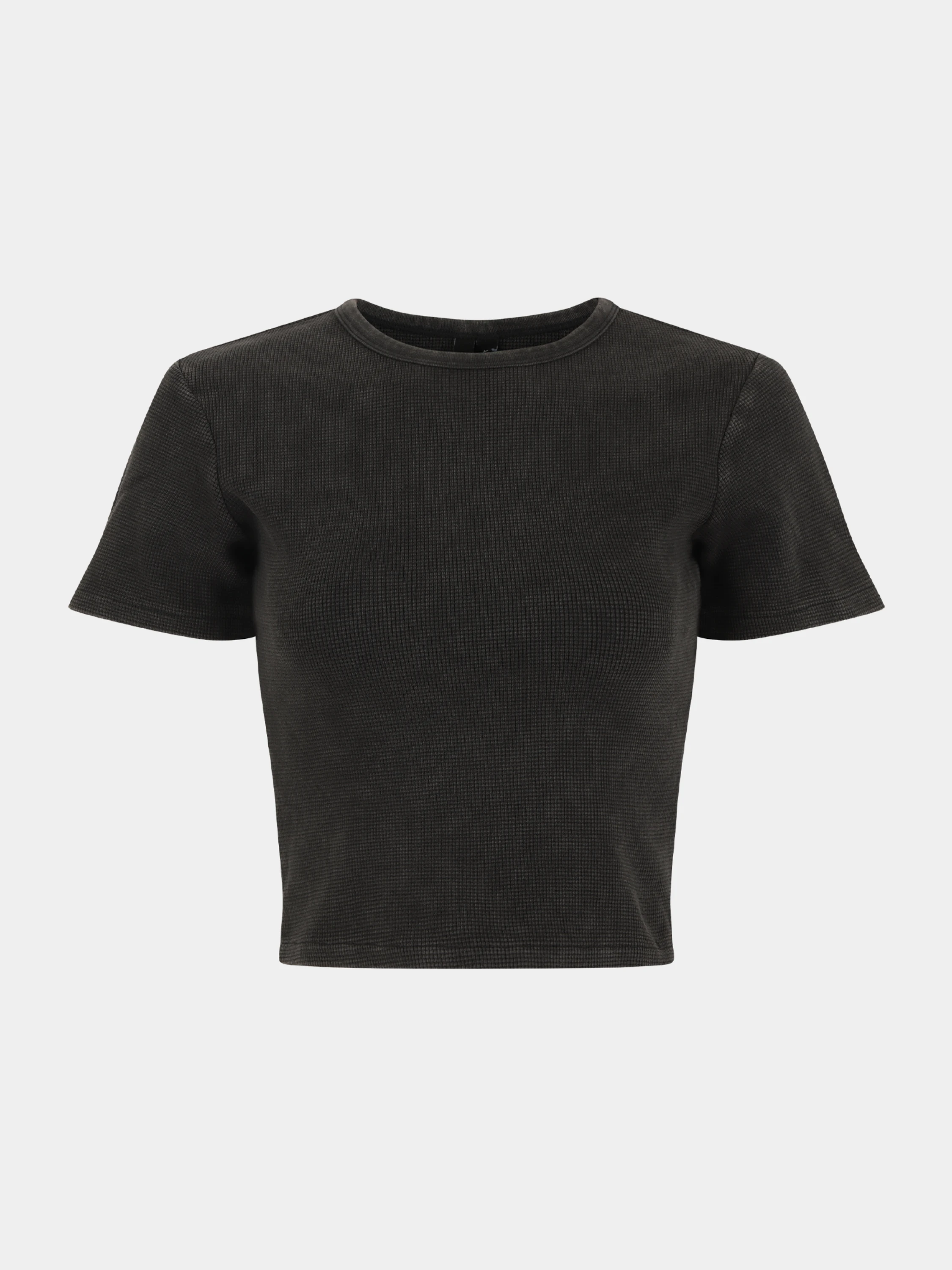 Женская футболка entire studios Micro Waffle Washed Black