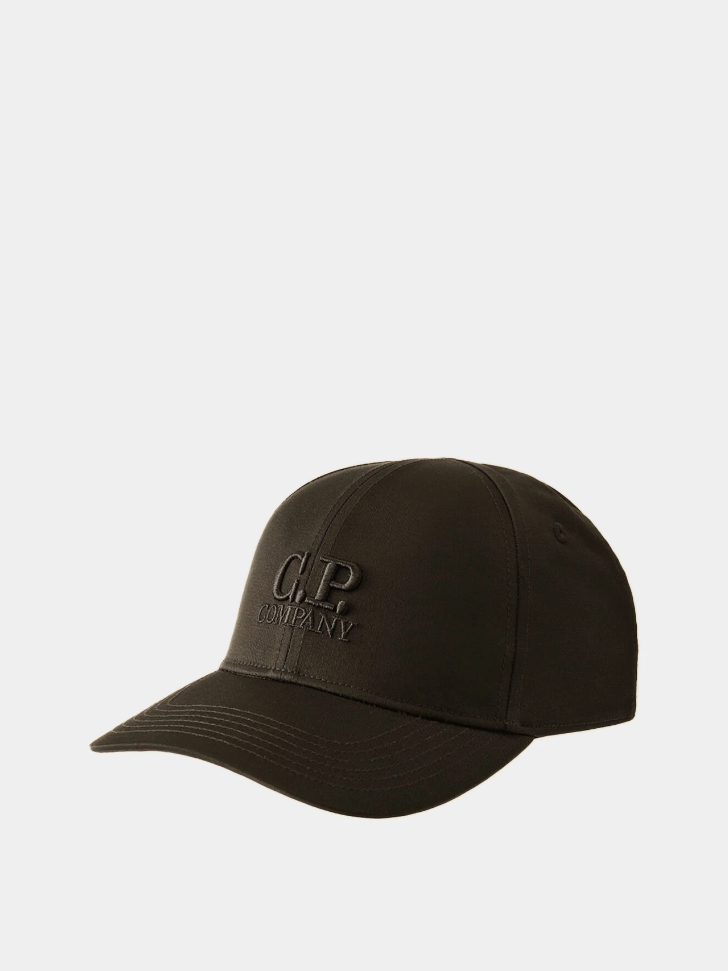 Кепка C.P. Company Gabardine Logo Cap Black