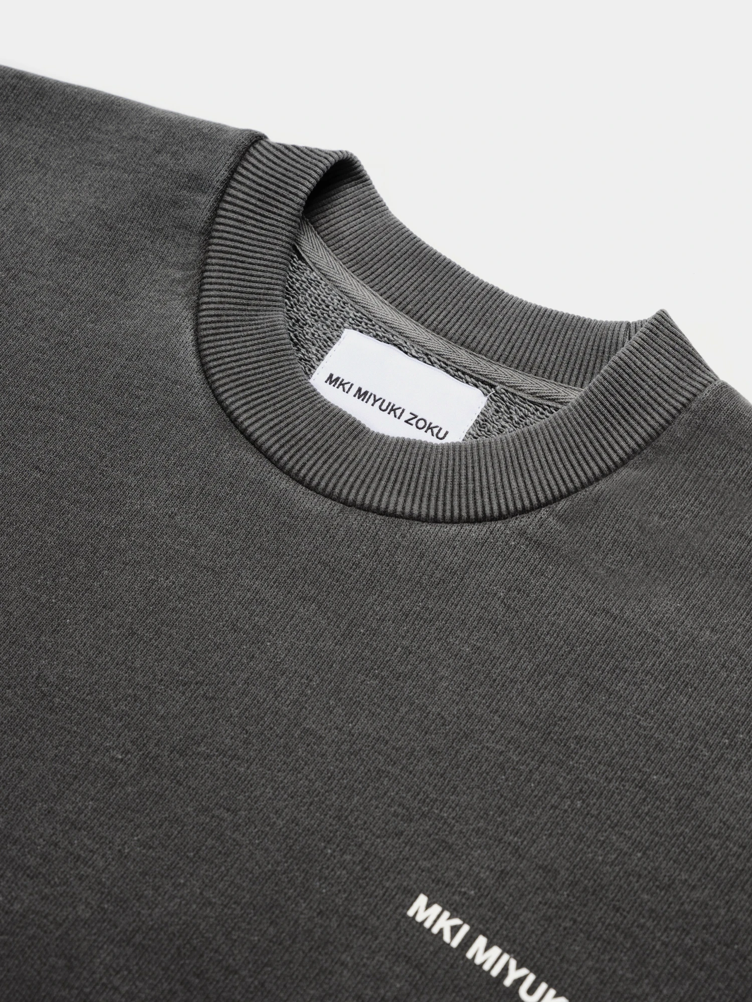 Свитшот MKI MIYUKI ZOKU Uniform Crewneck Pigment Black