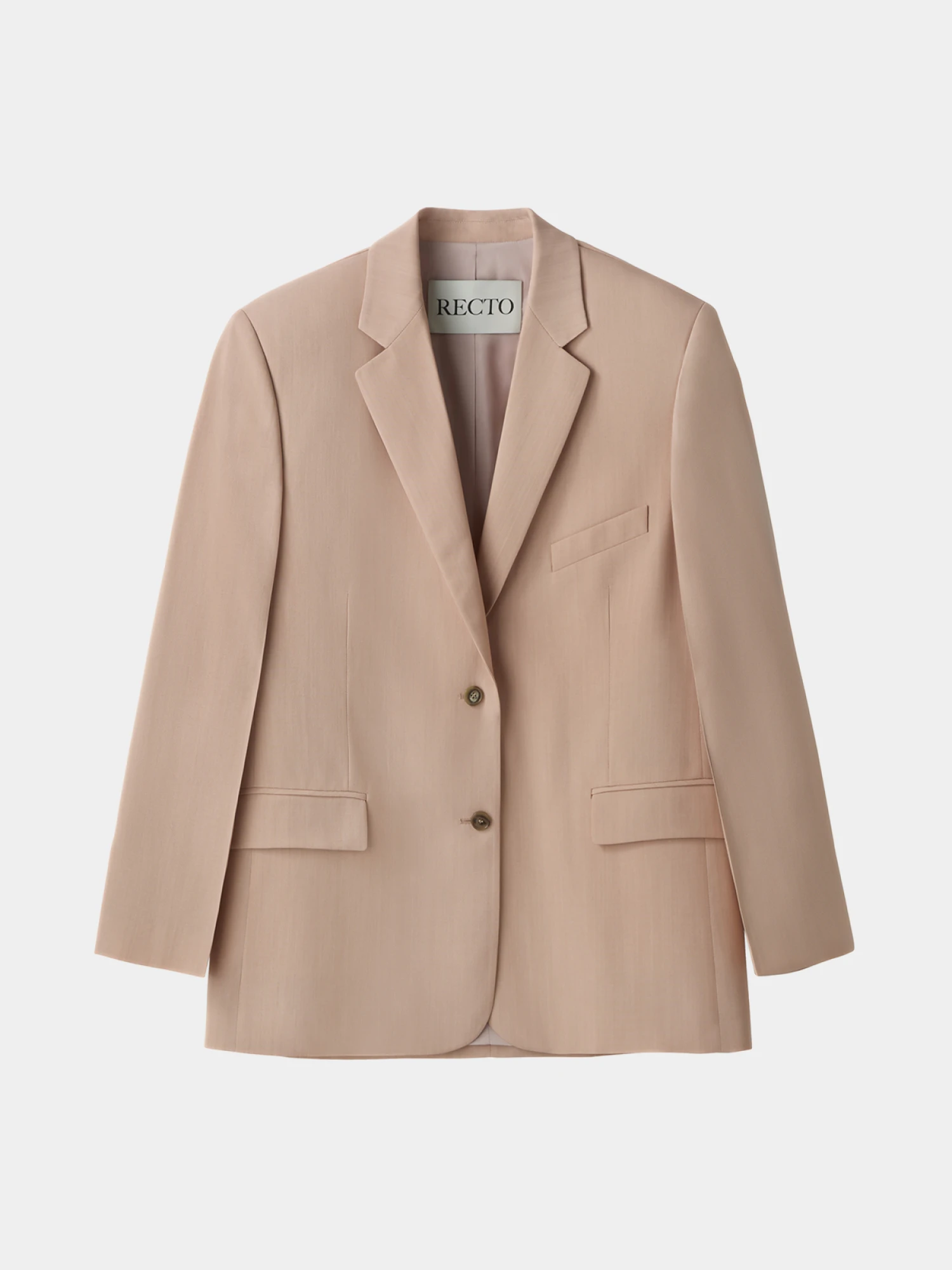 Женский пиджак Recto Signature Single Breasted Suit Peach