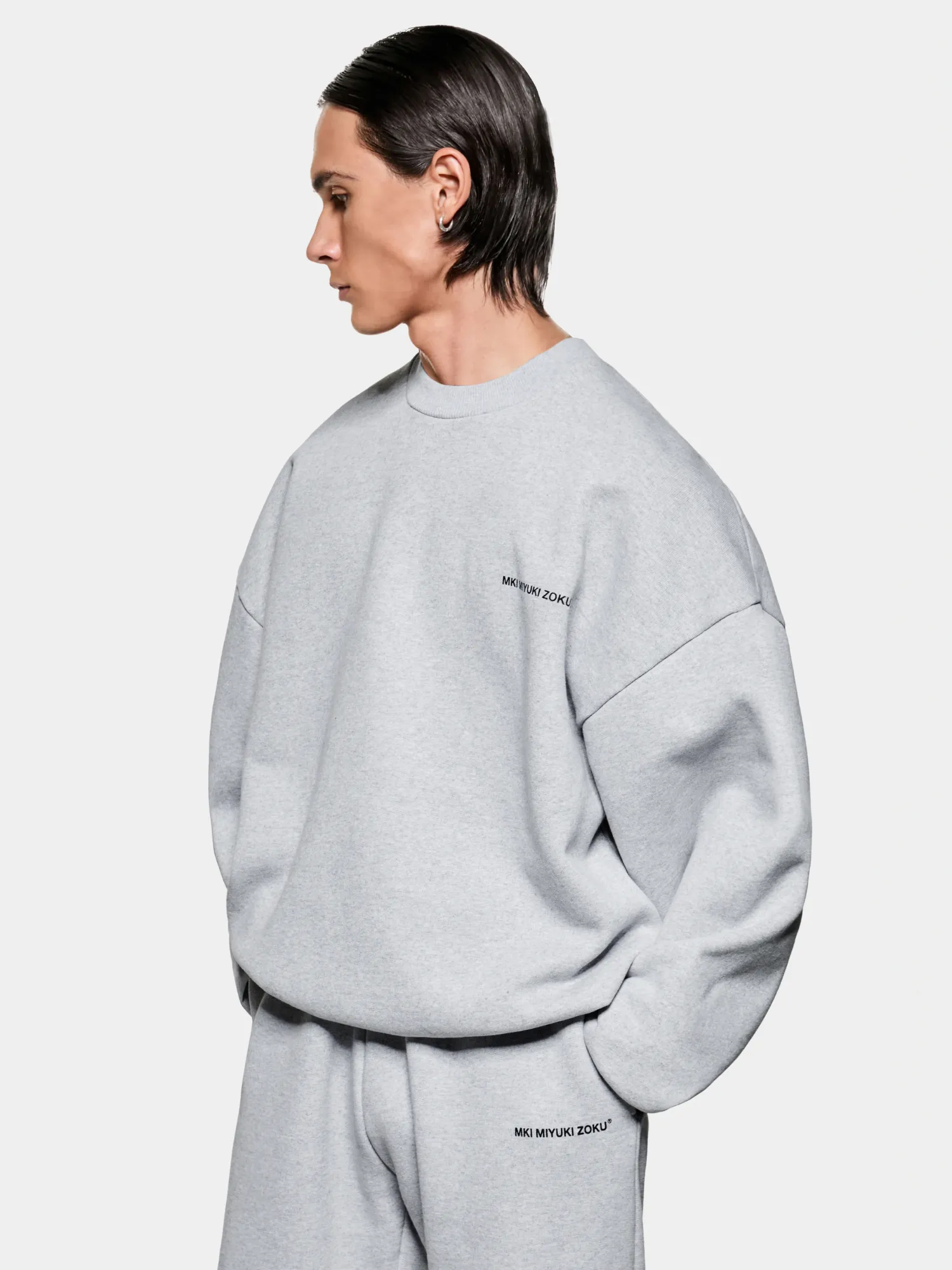 Свитшот MKI MIYUKI ZOKU Uniform Crewneck Grey