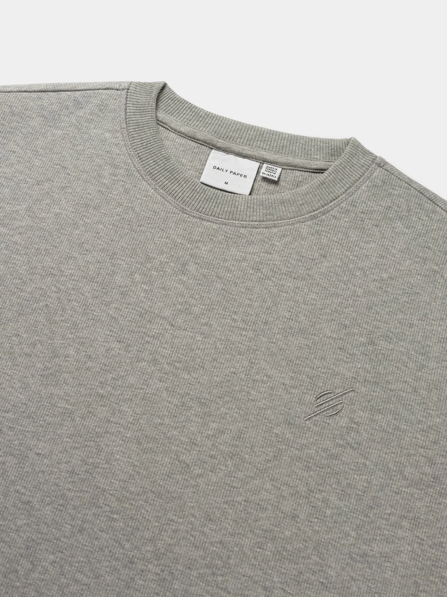 Свитшот Daily Paper Mono Rib Grey Melange