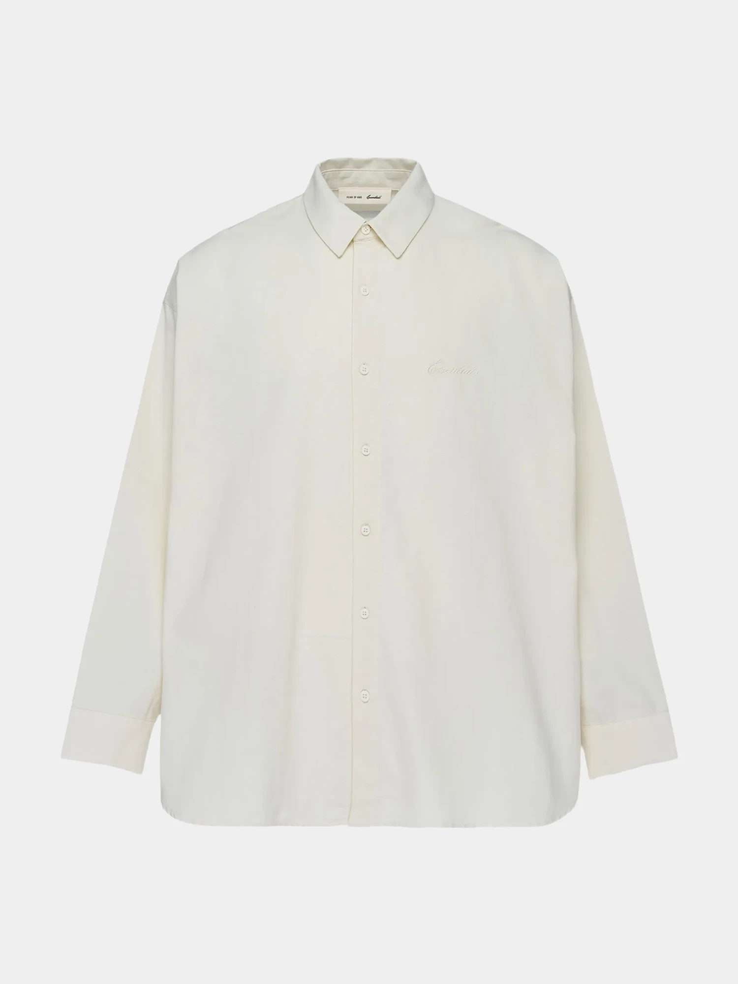 Рубашка Fear of God ESSENTIALS Signature Ivory