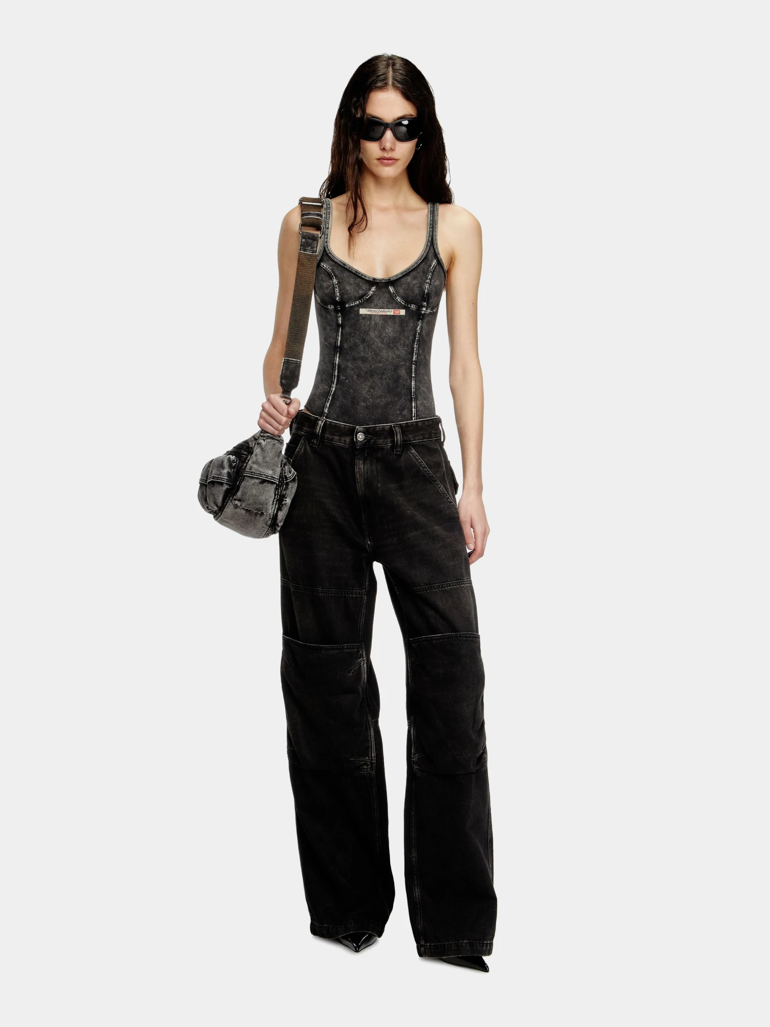 Джинсы Diesel D-Shift L.32 Pantaloni Black