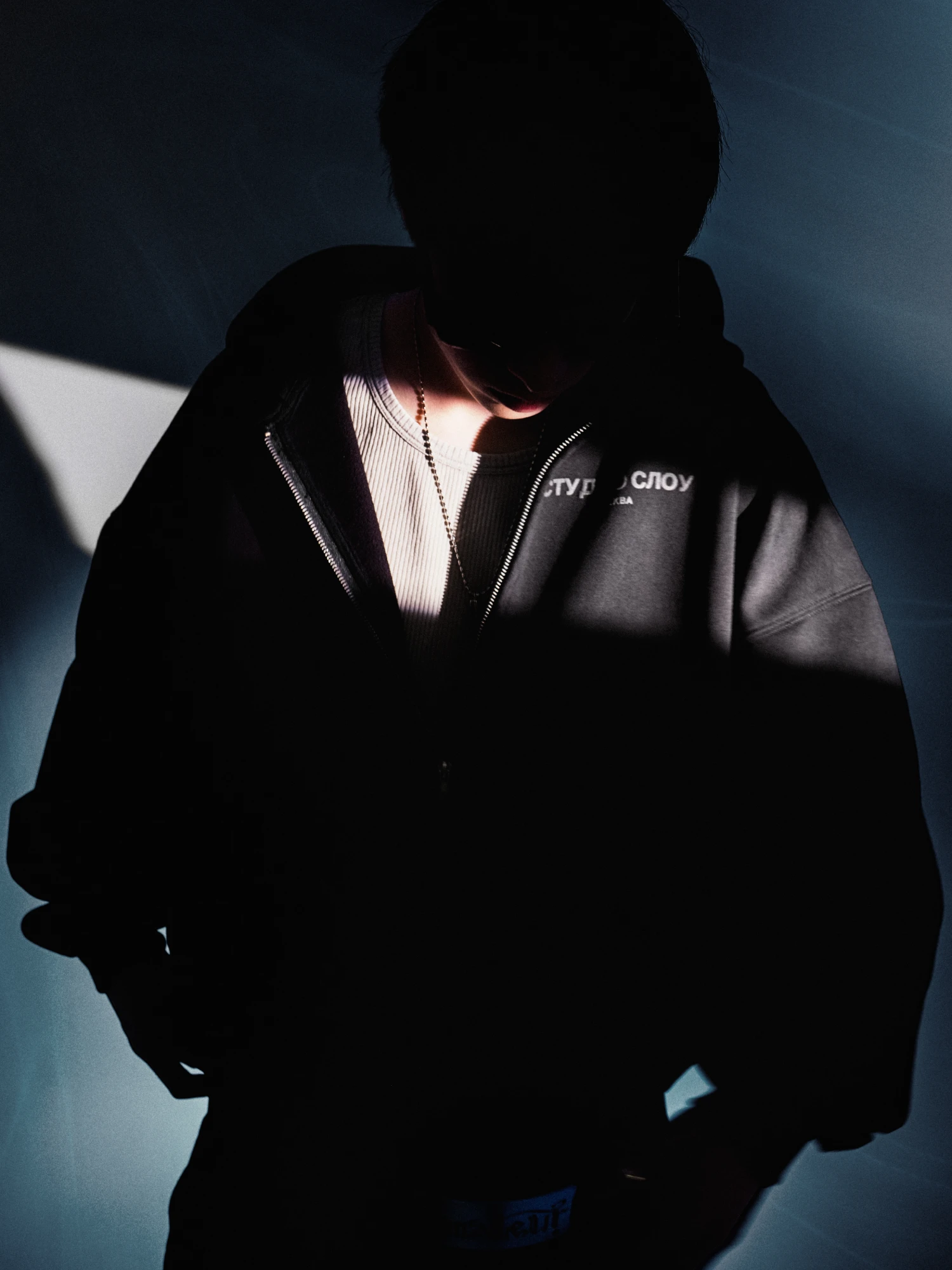 Зип-худи Studio Slow x ÖMANKÖ Logo Hoodie Black