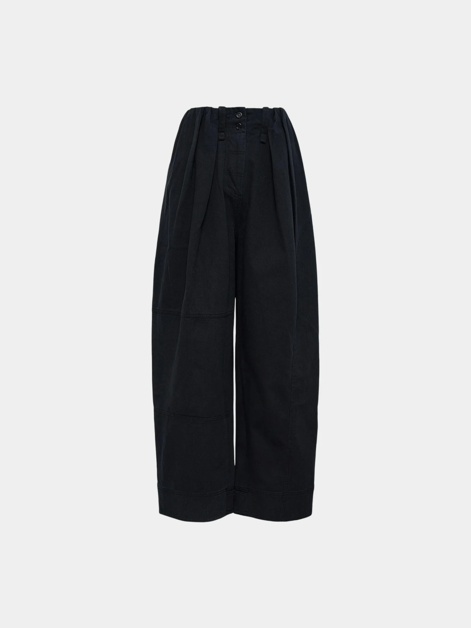 Женские брюки OPEN YY Full Gather Black