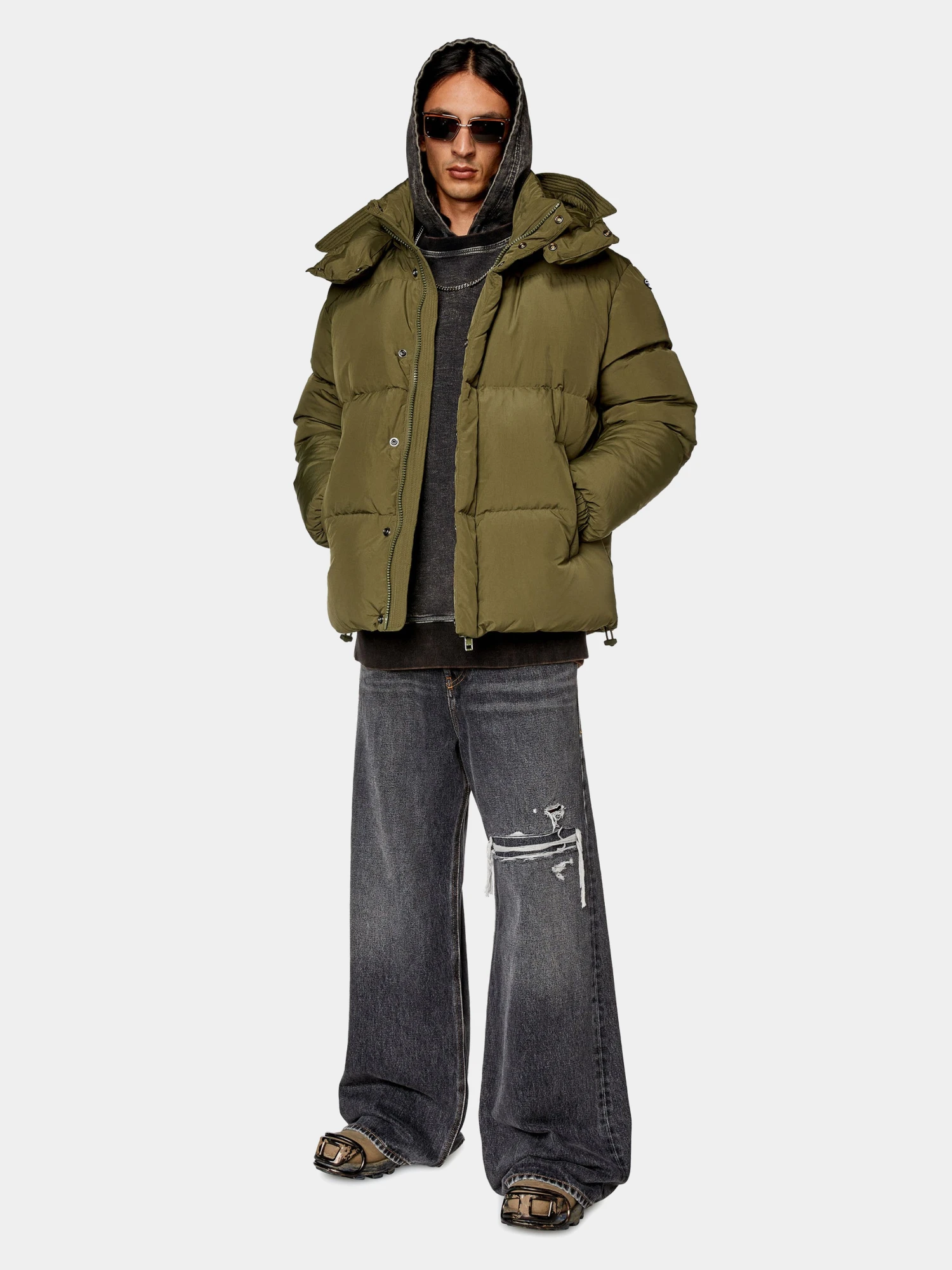 Пуховик Diesel W-Rolfys Ivy Green
