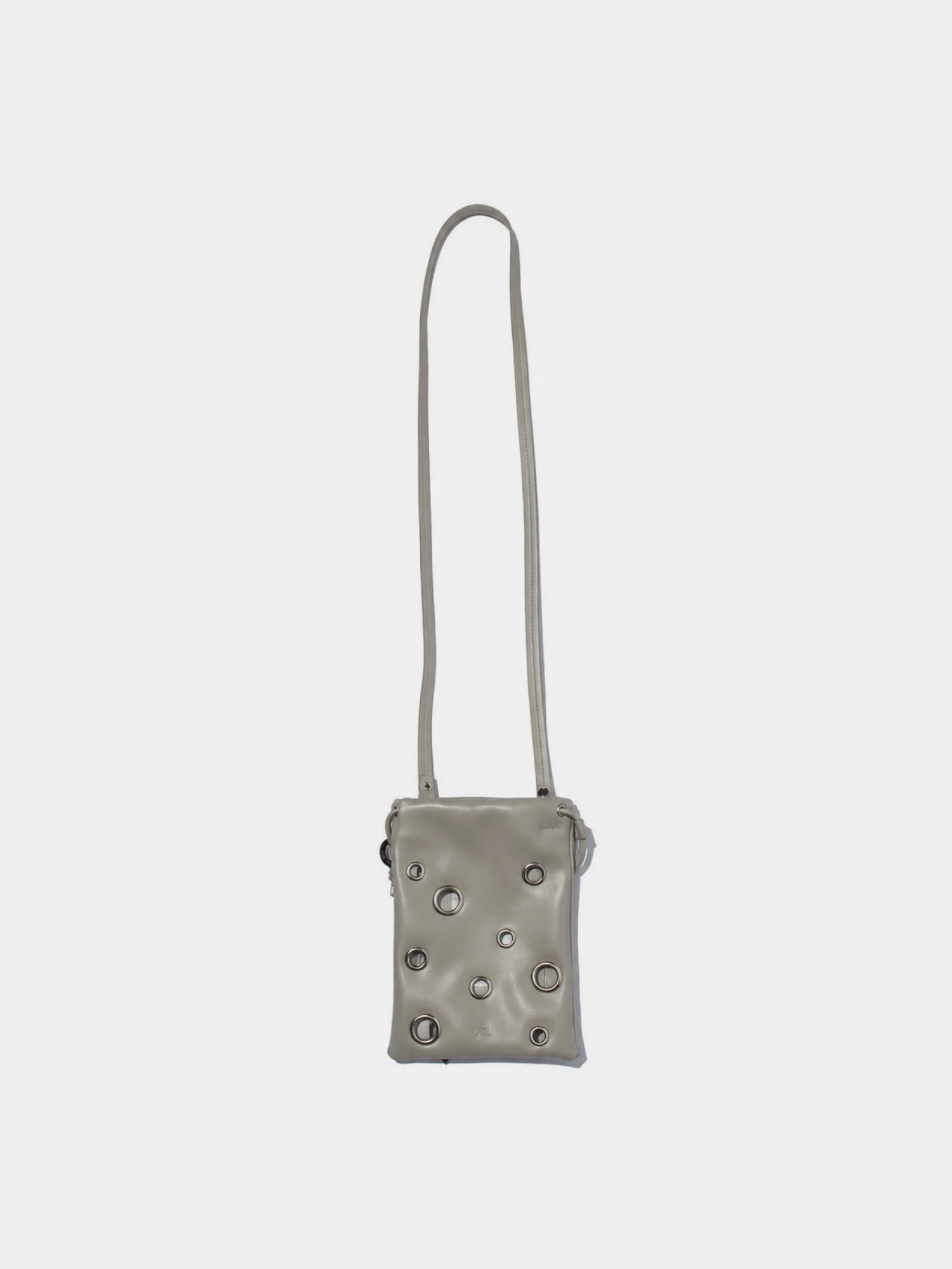 Сумка F/CE. Tech Leather Eyelet Pochette Beige