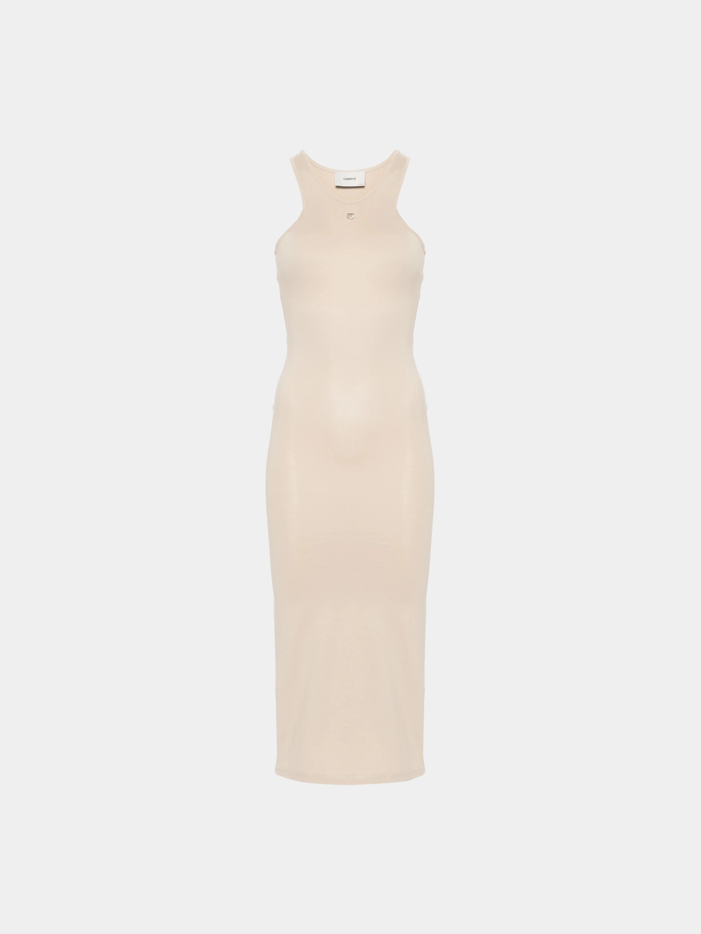 Платье Coperni Tank Top Dress Beige