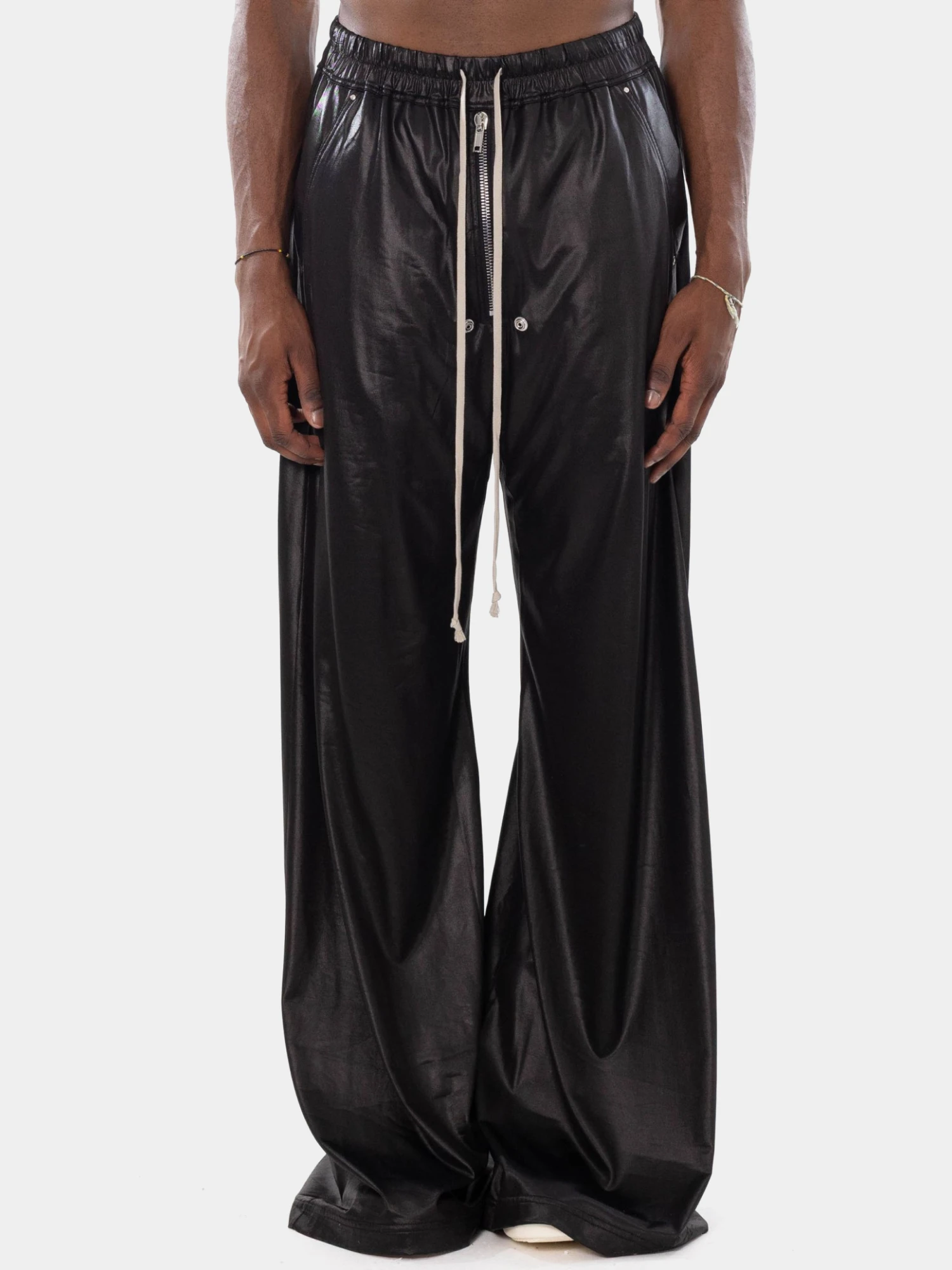 Брюки RICK OWENS DRKSHDW Geth Belas Liquid Black