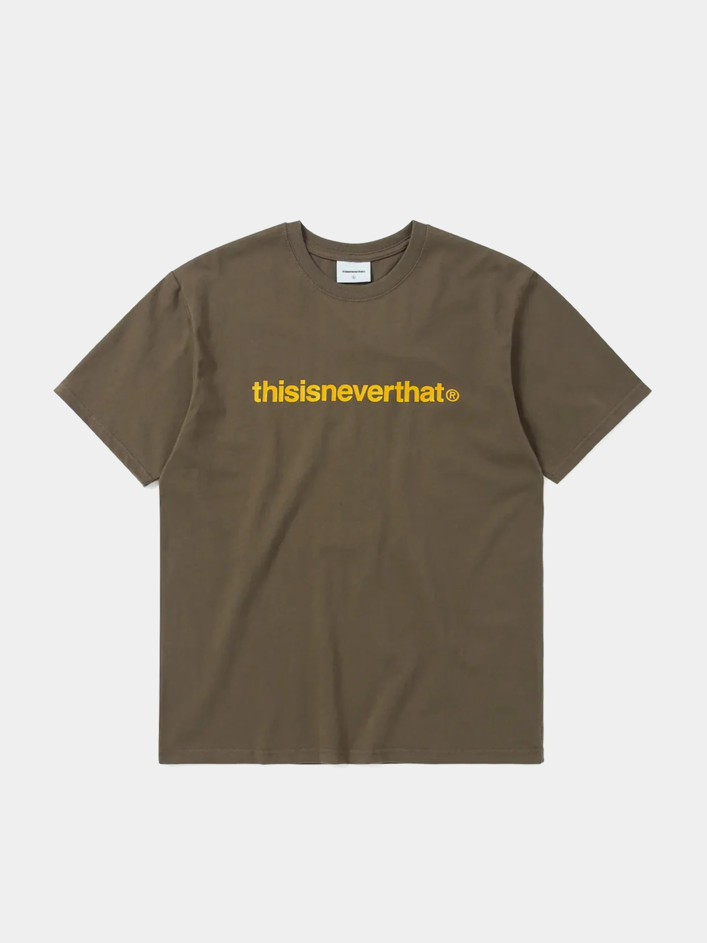 Футболка thisisneverthat T-Logo Tee Brown
