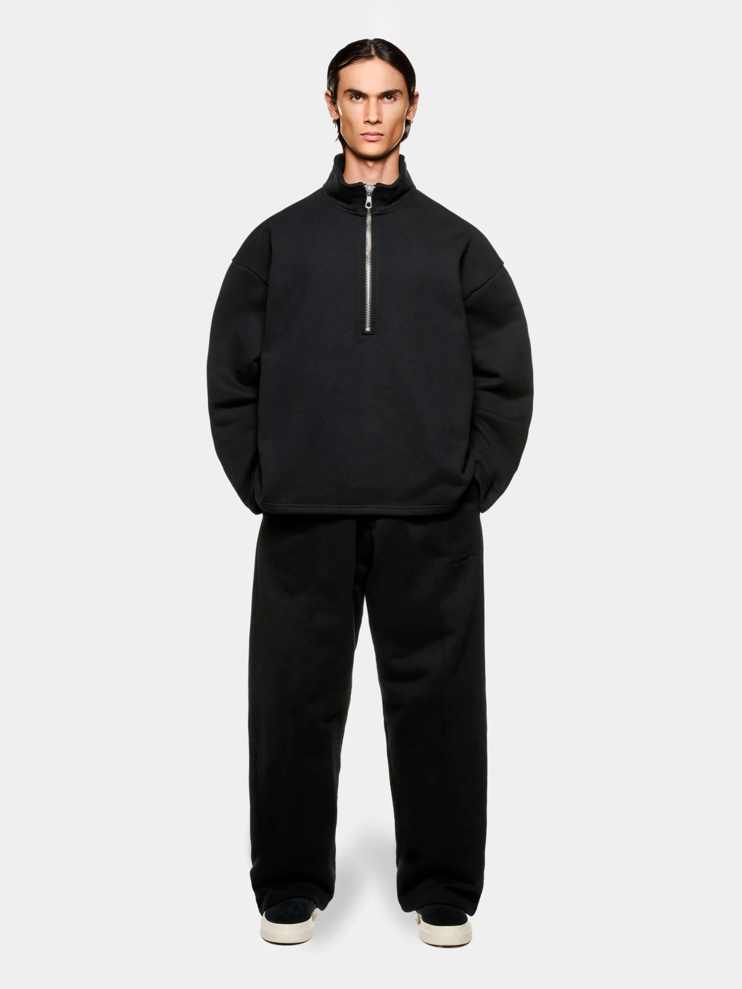 Халф-зип MKI MIYUKI ZOKU 800 GSM Superweight Black