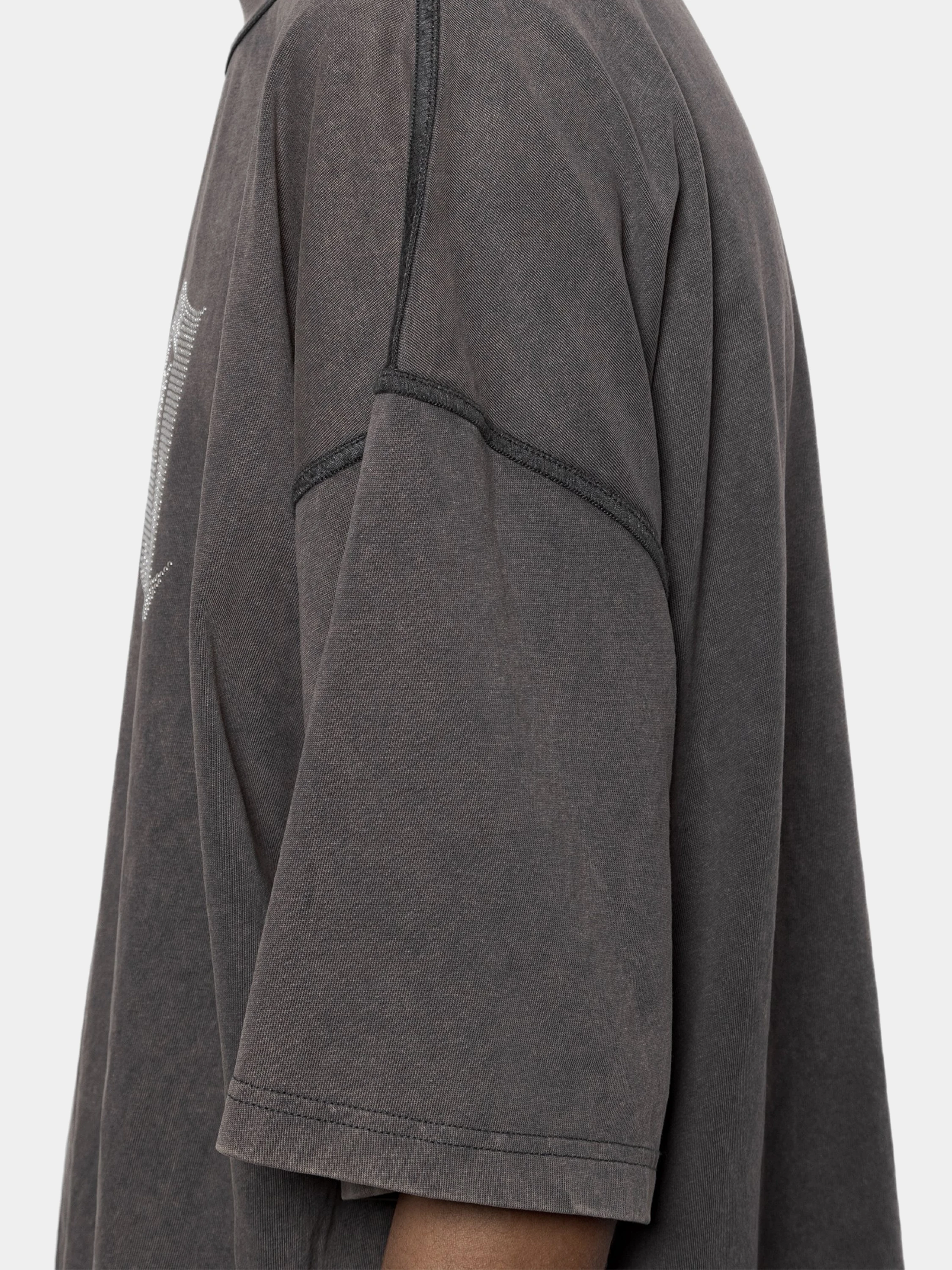 Футболка ARNODEFRANCE 'A STUDS' Grey