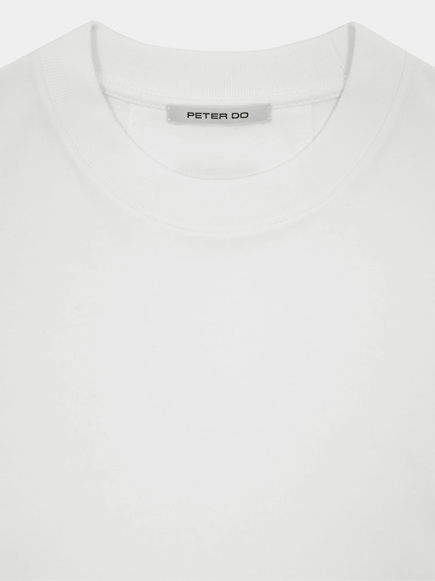 Женская футболка Peter Do Creased Oversized Tee White