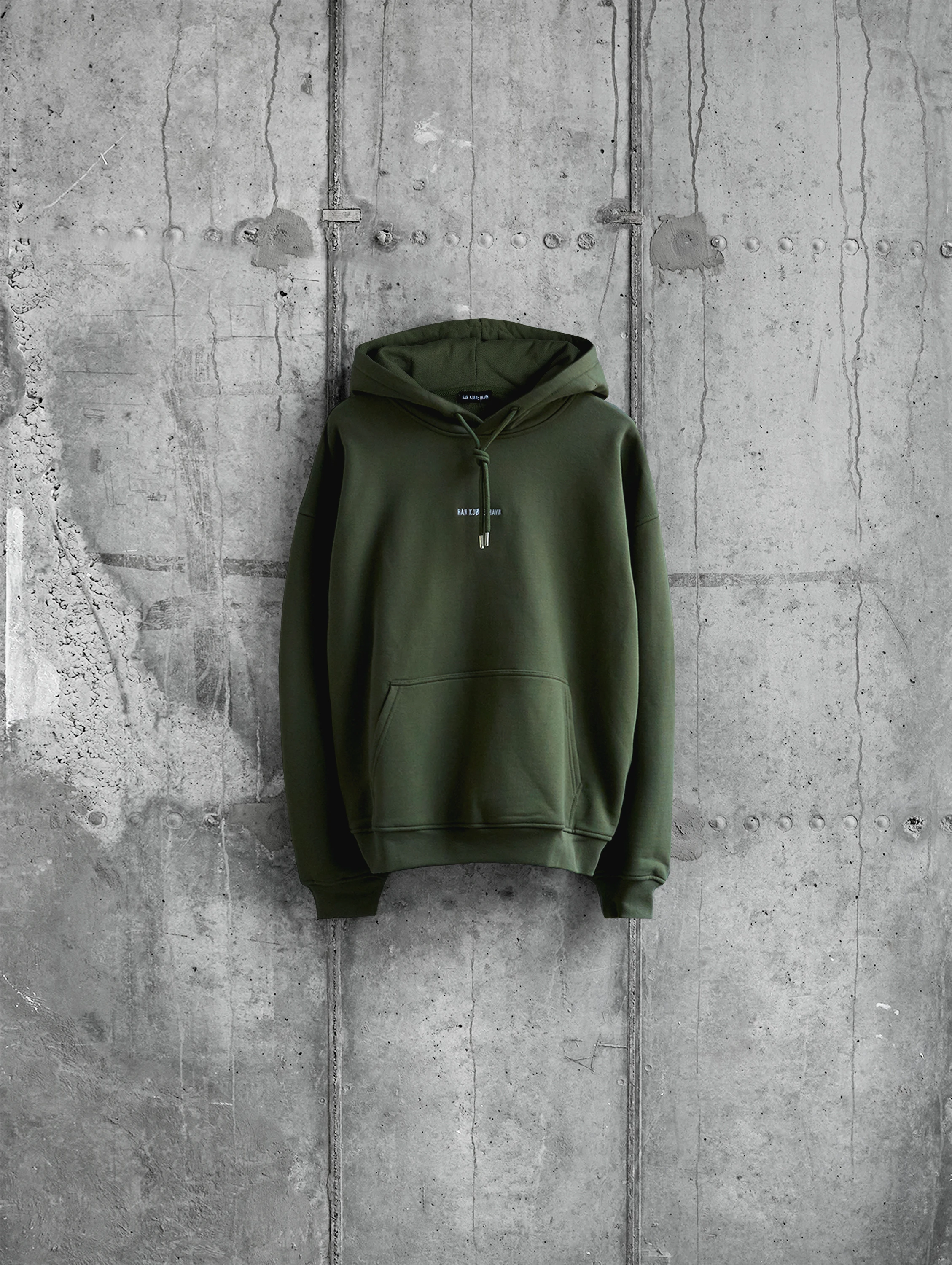 Худи Han Kjøbenhavn Daily Oversized Dark Green