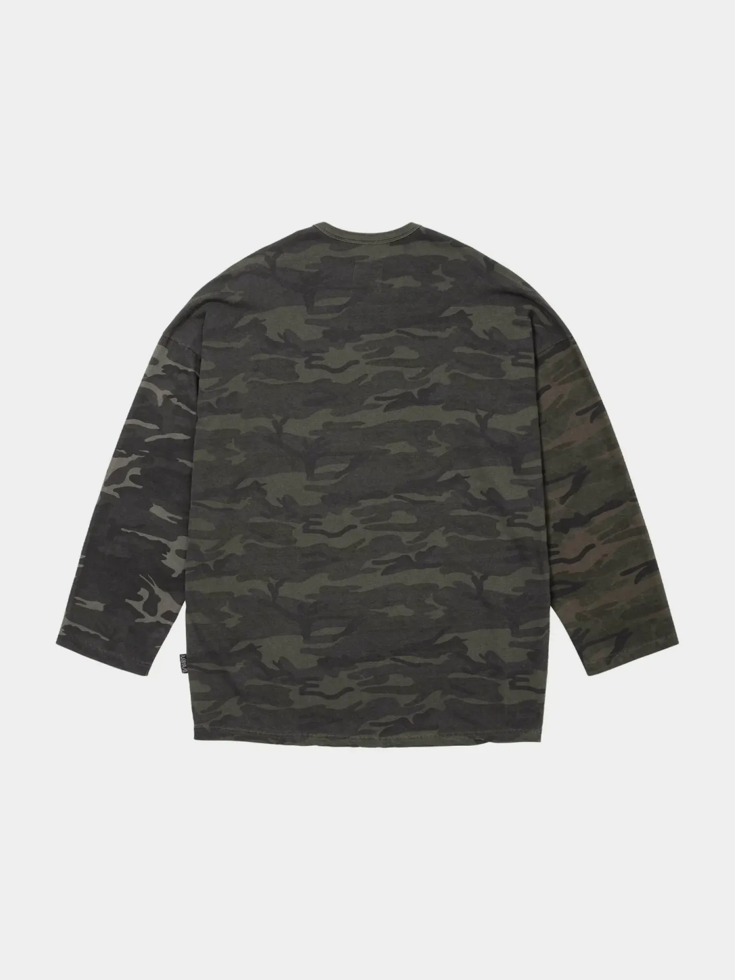 Лонгслив AJOBYAJO Camouflage Leopard Mixed Charcoal
