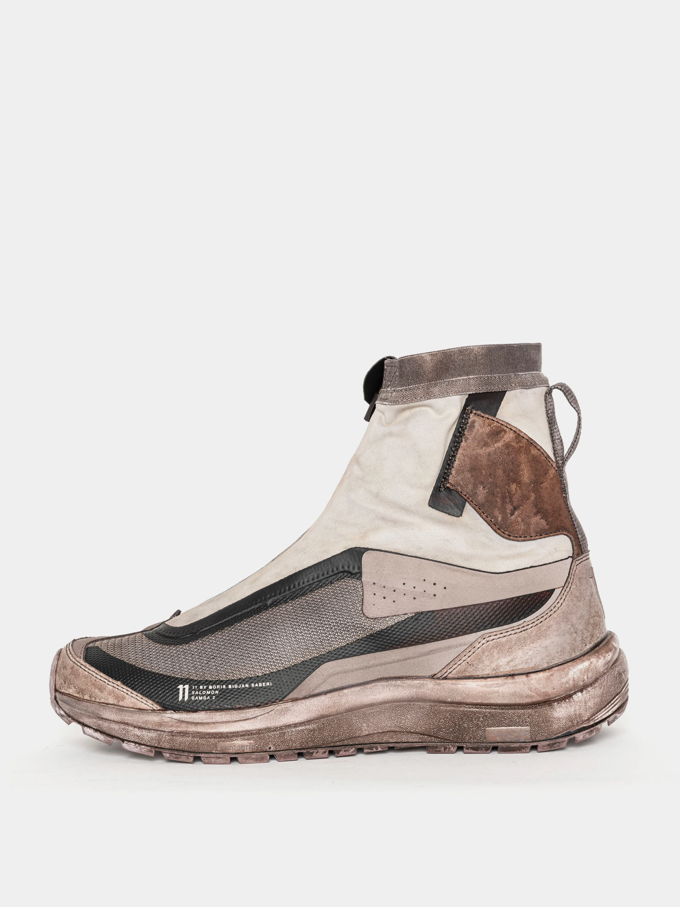 Кроссовки 11 by Boris Bidjan Saberi X Salomon Bamba2 High Dirty Grey