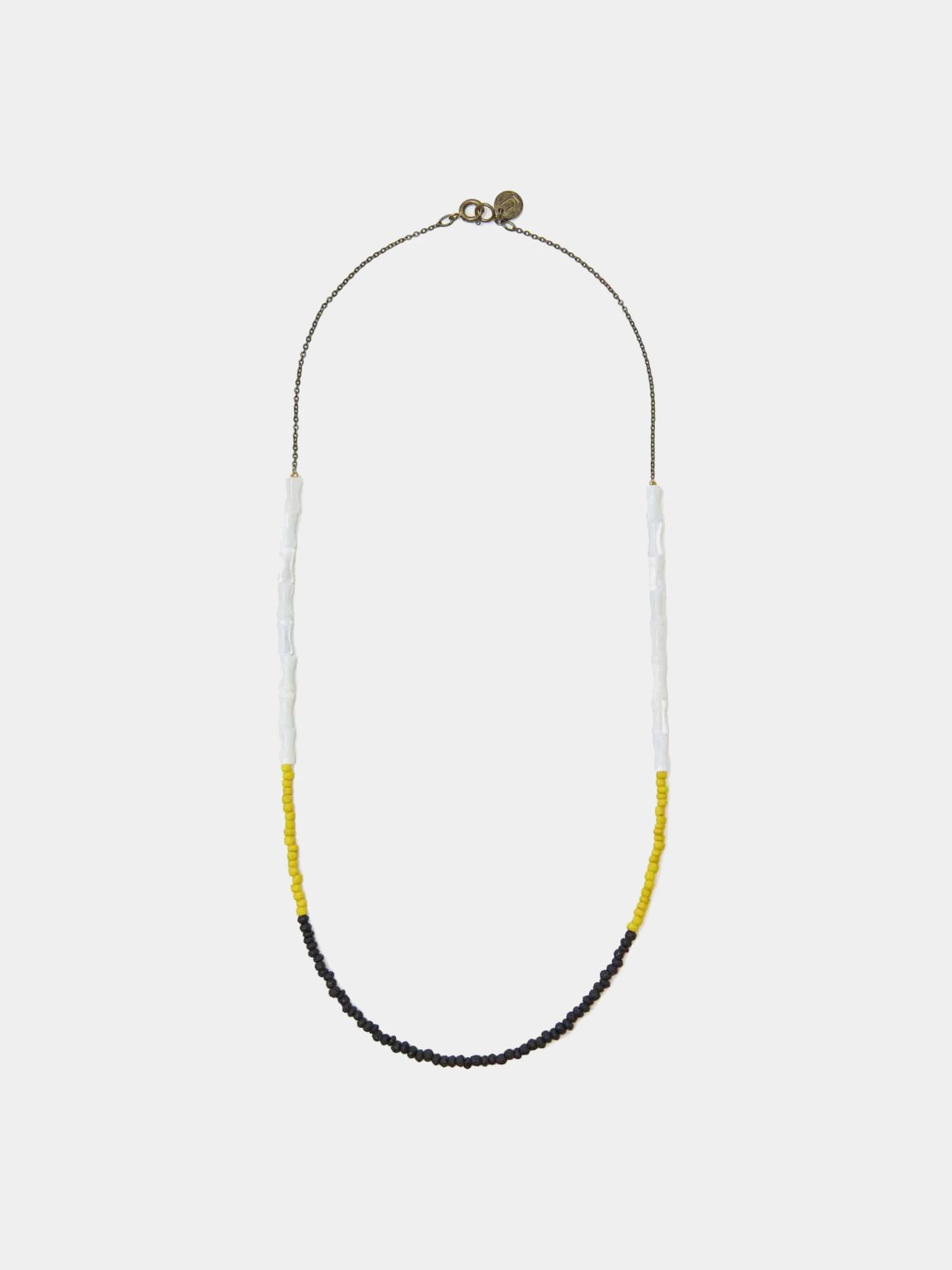 Ожерелье UNDERCOVER Glass Beaded Yellow
