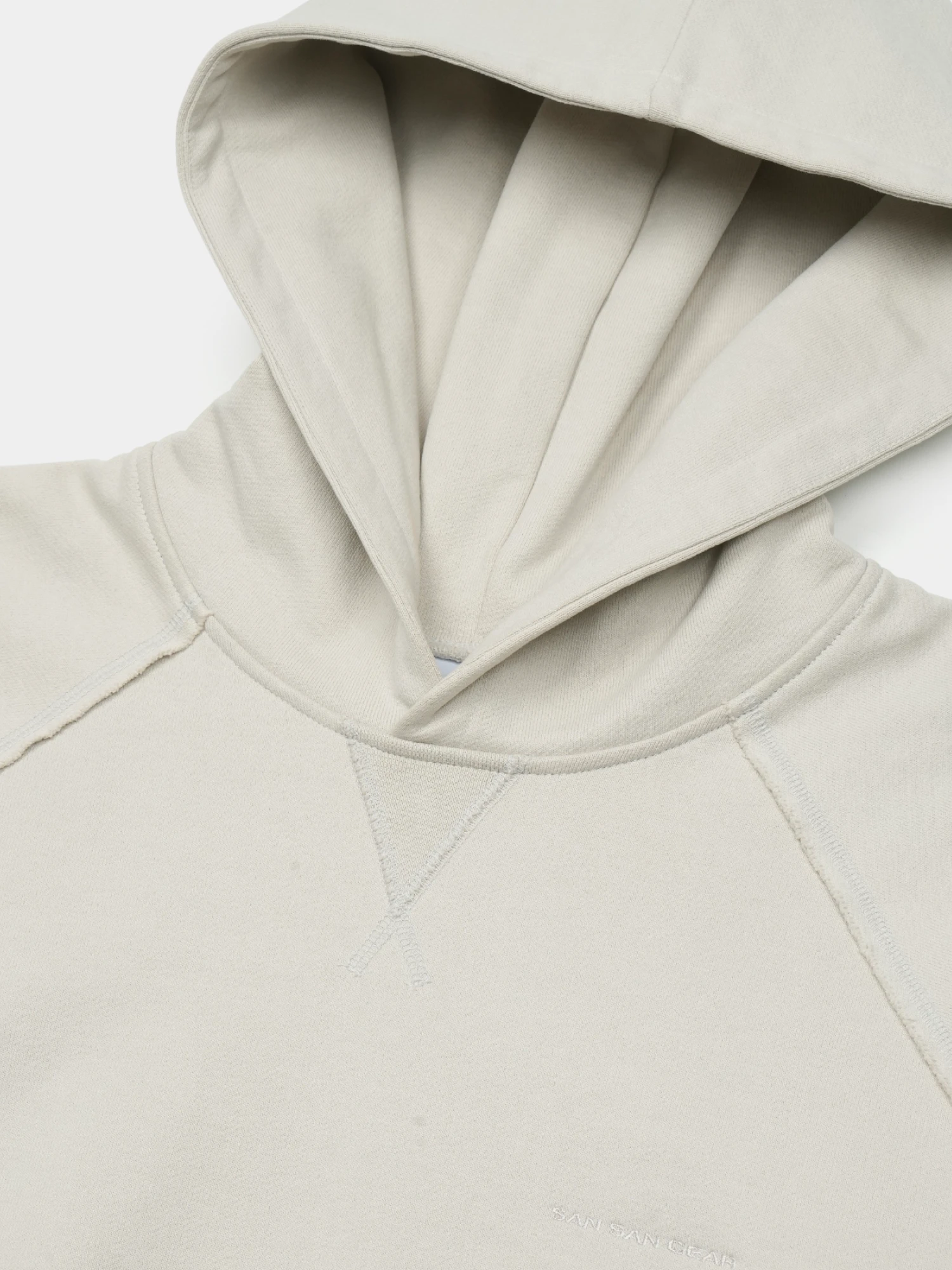 Худи SAN SAN GEAR Square Pocket Ivory