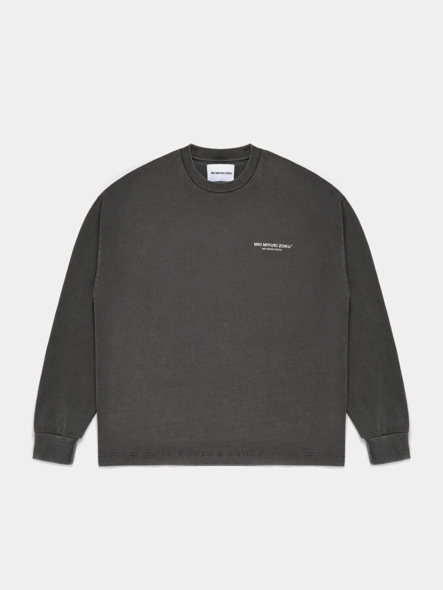 Лонгслив MKI MIYUKI ZOKU Design Studio L/S Pigment Black
